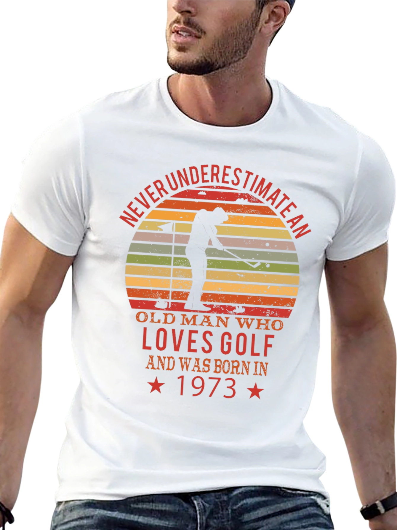 Golf Lover 1973 Graphic Tee