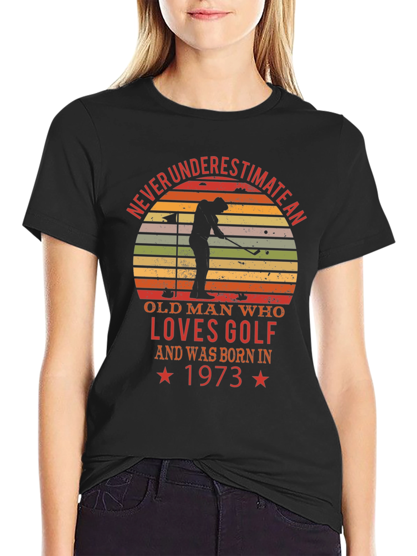 Golf Lover 1973 Graphic Tee