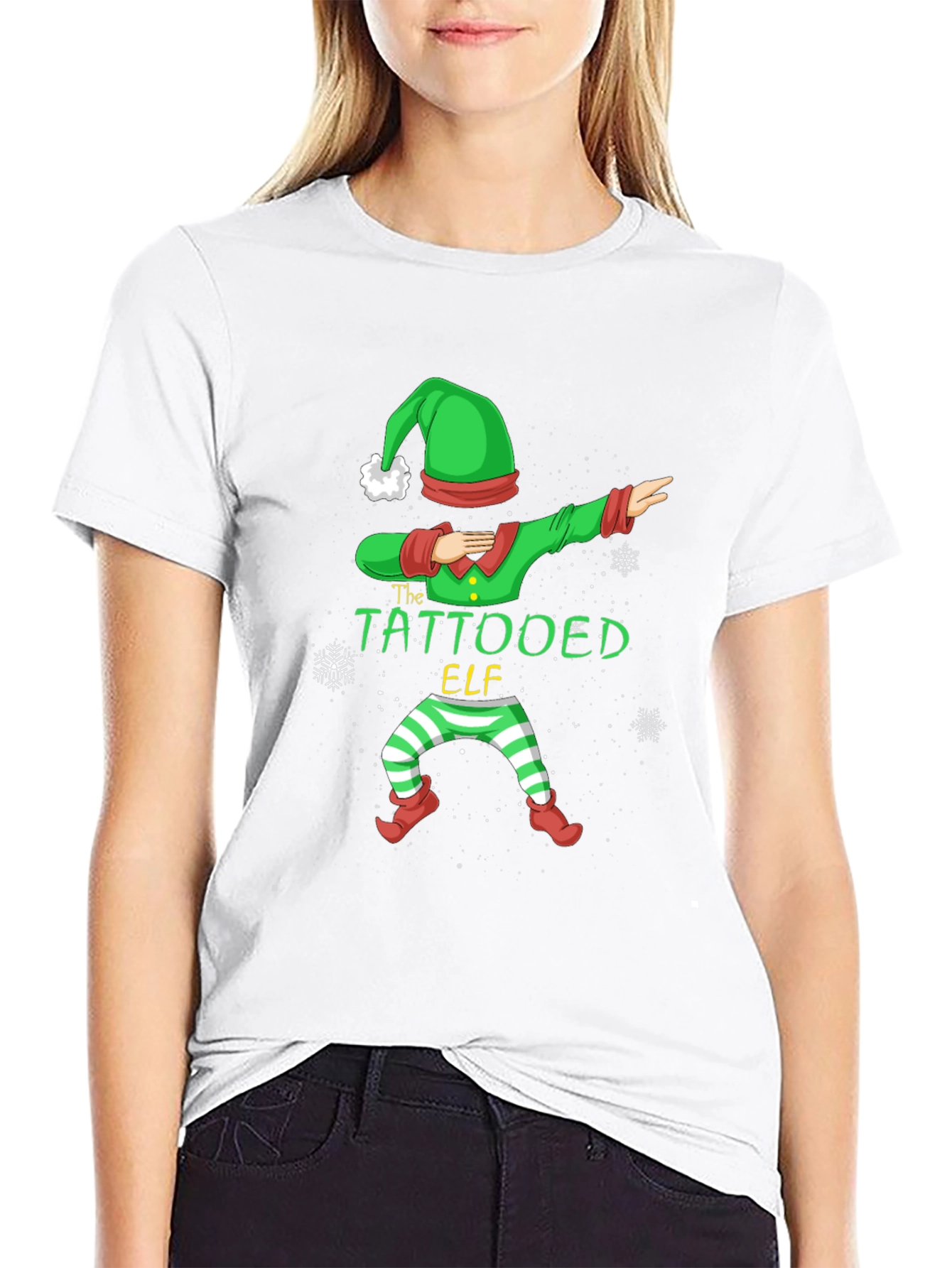 The Tattooed Elf Christmas Shirt
