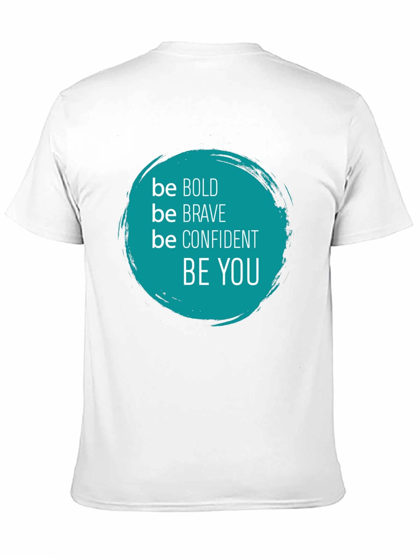 Be Bold Graphic Tee - Inspirational Black T-Shirt