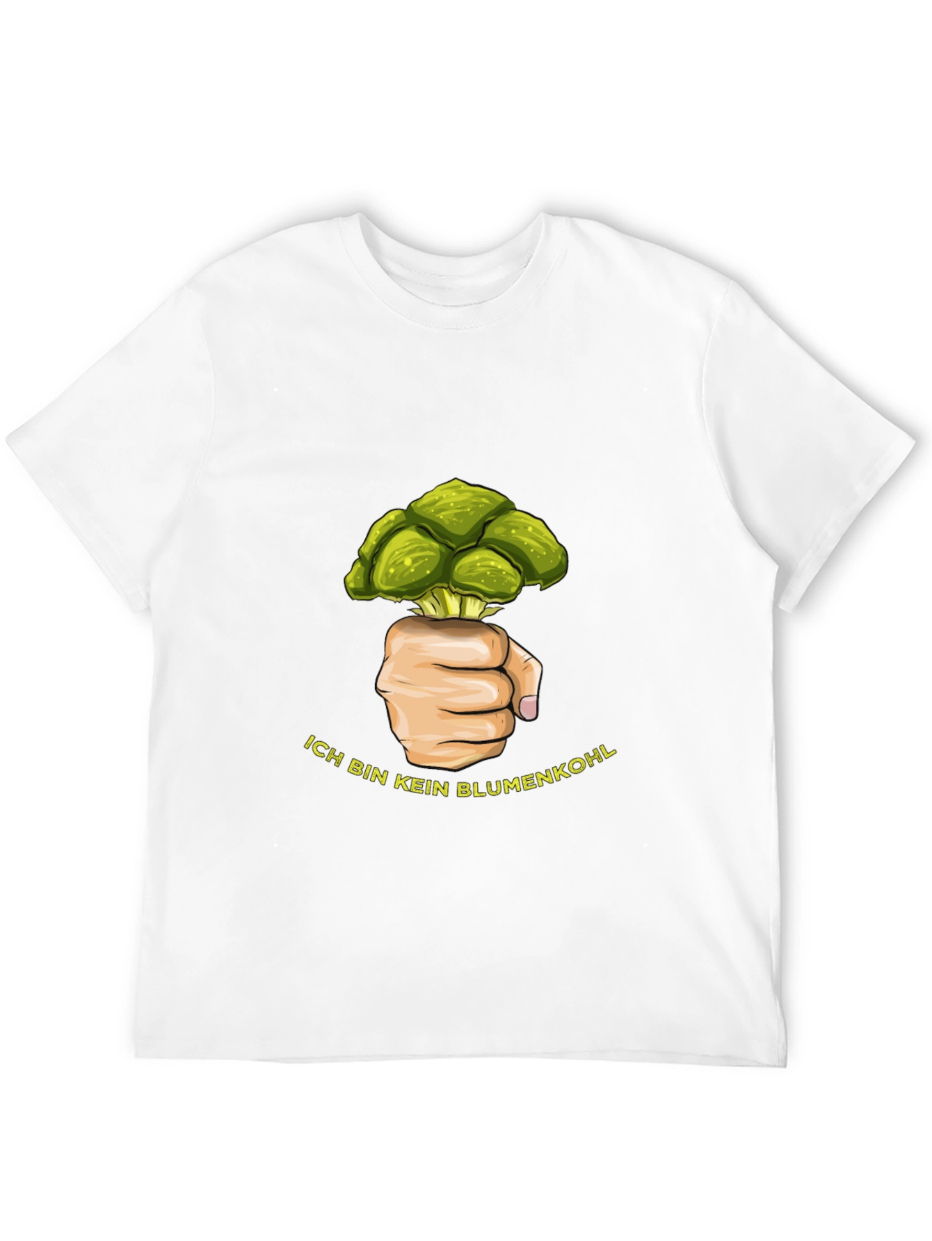 Broccoli Fist T-Shirt - Funny Vegetable Graphic Tee