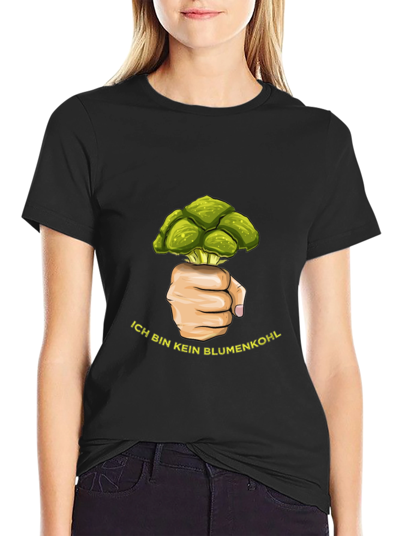 Broccoli Fist T-Shirt - Funny Vegetable Graphic Tee