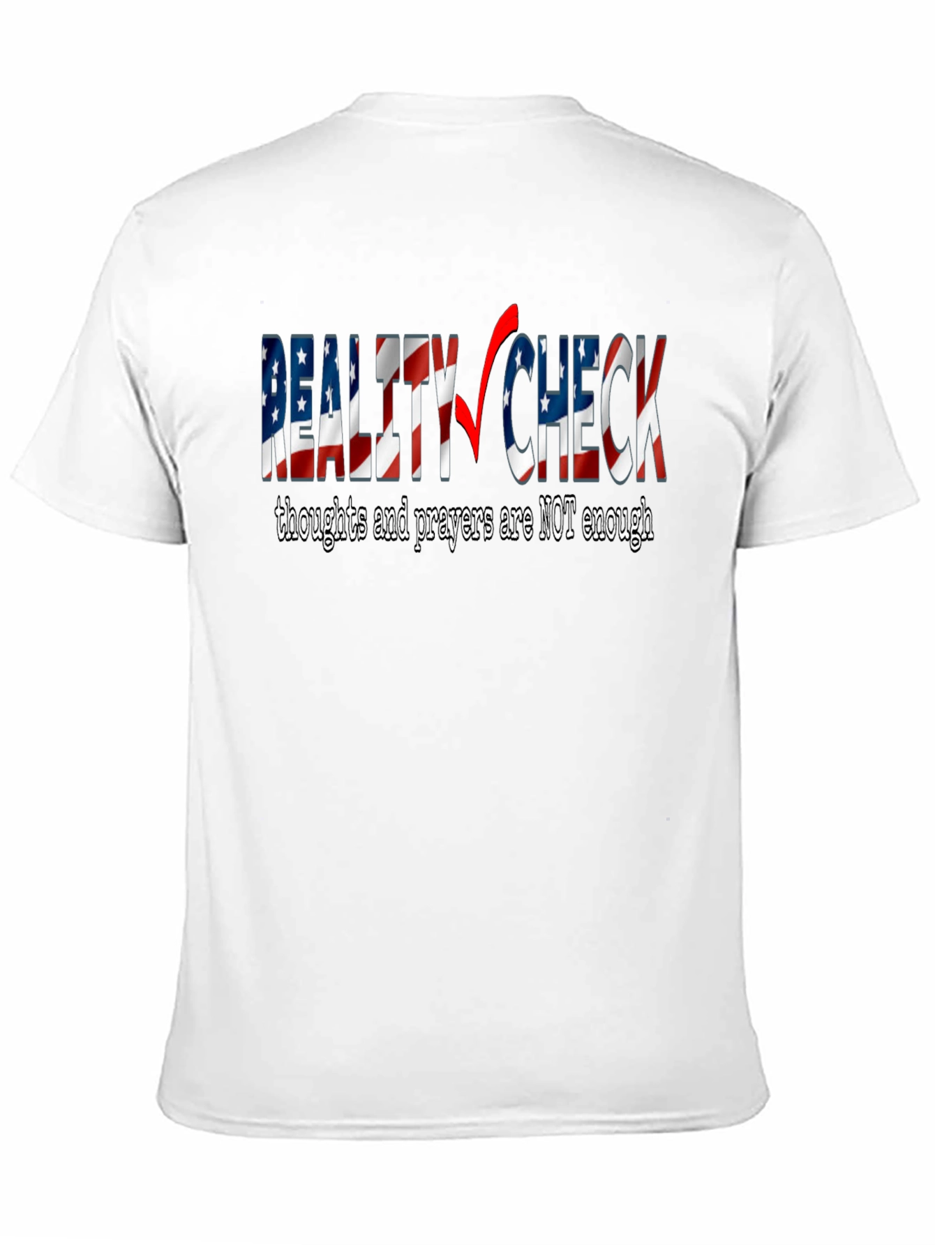 Reality Check Graphic Tee - Thoughts & Prayers