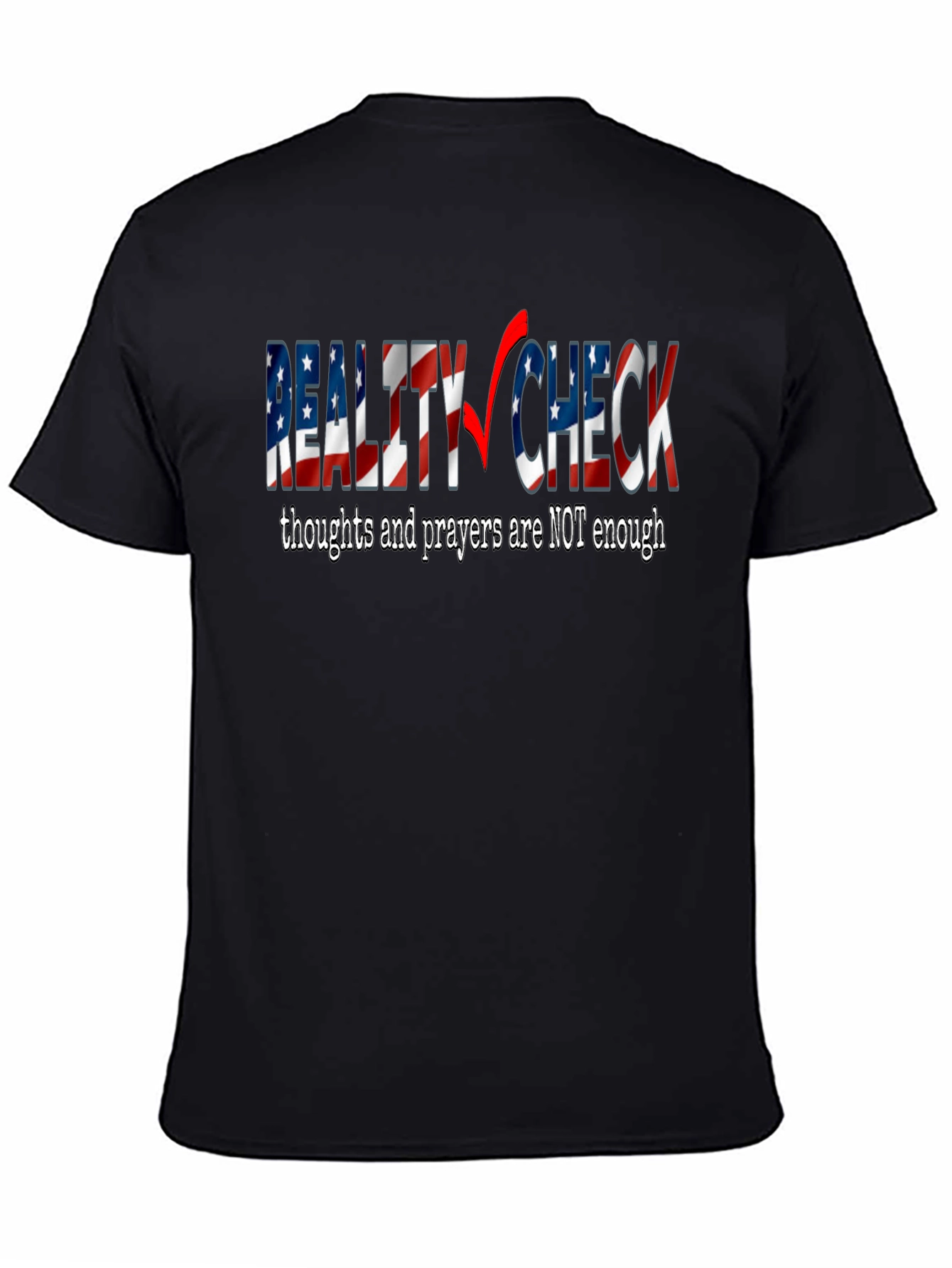 Reality Check Graphic Tee - Thoughts & Prayers