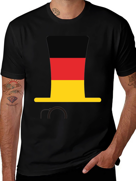 Germany Flag Top Hat T-Shirt