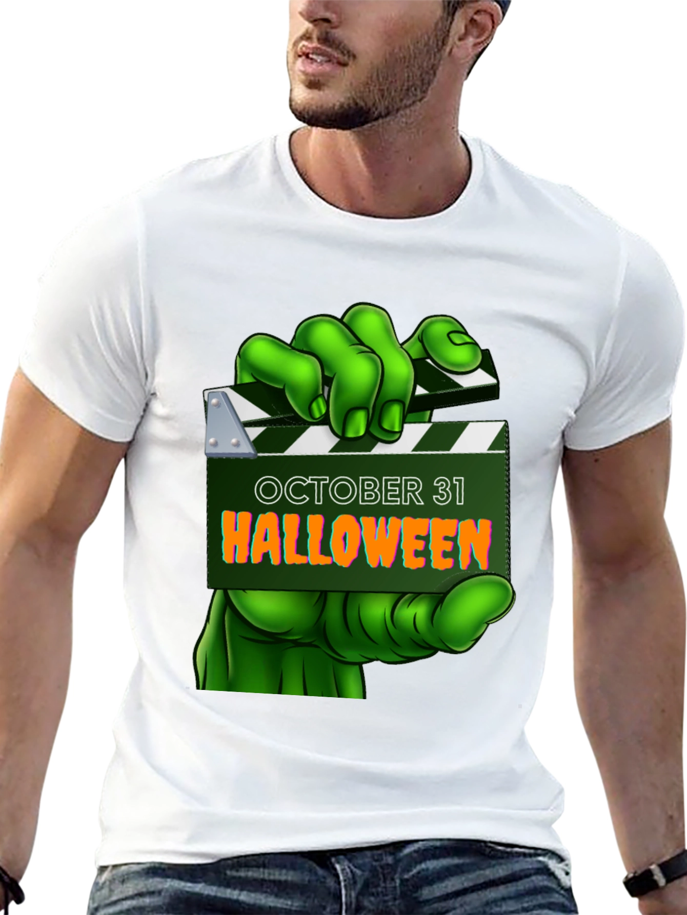 Halloween Movie Clapboard T-Shirt