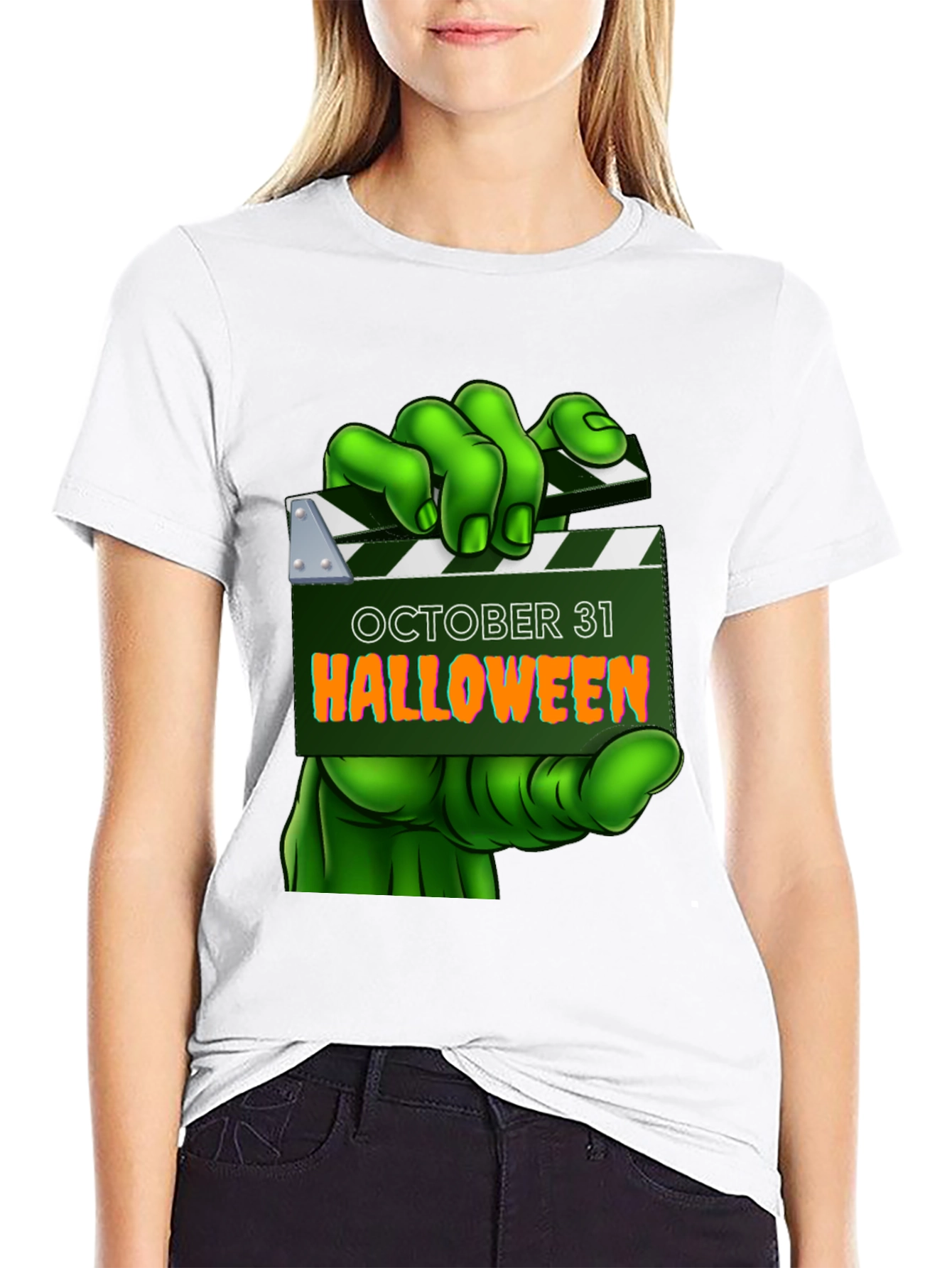 Halloween Movie Clapboard T-Shirt