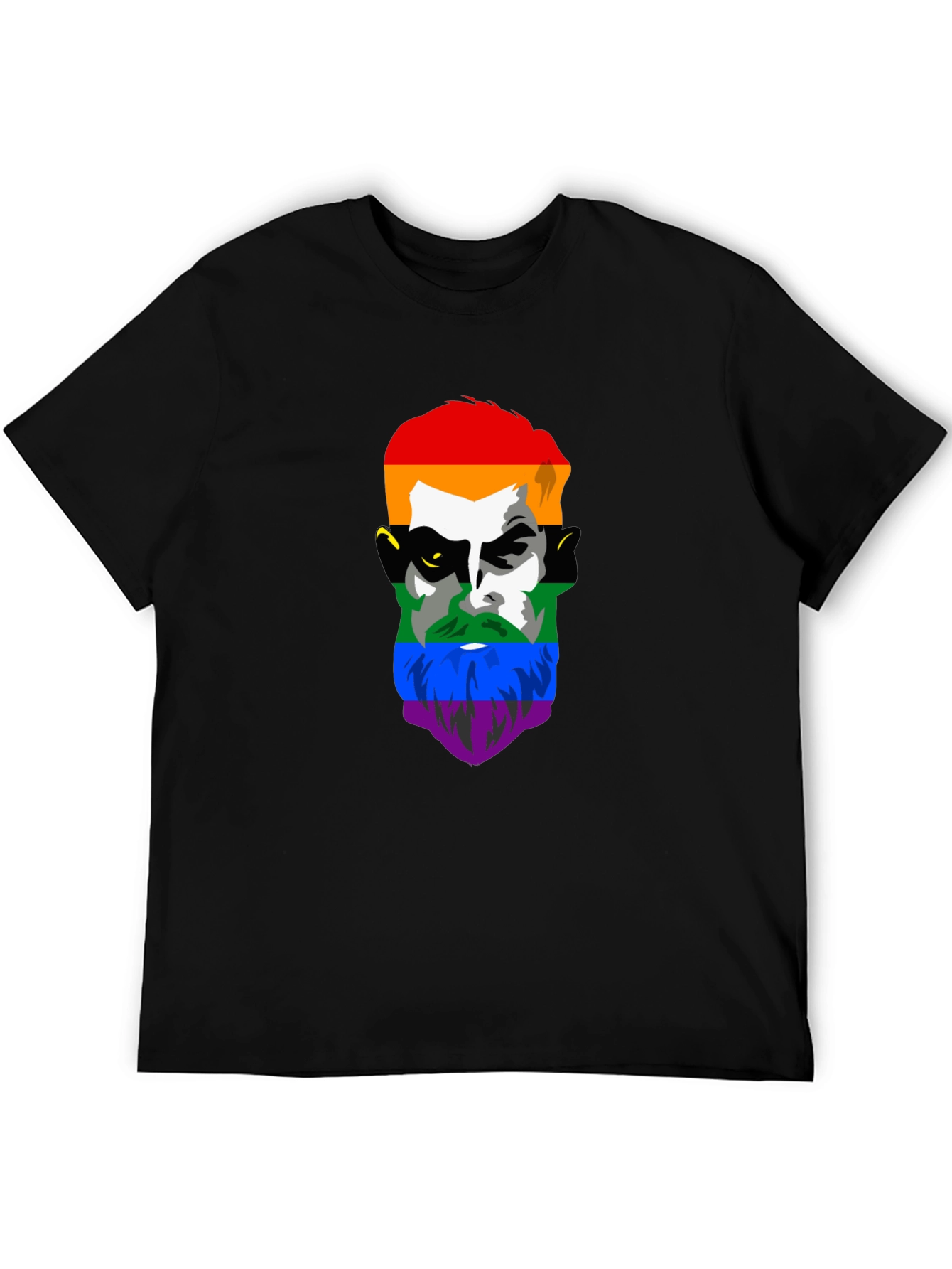 LGBT Pride Face Graphic Tee