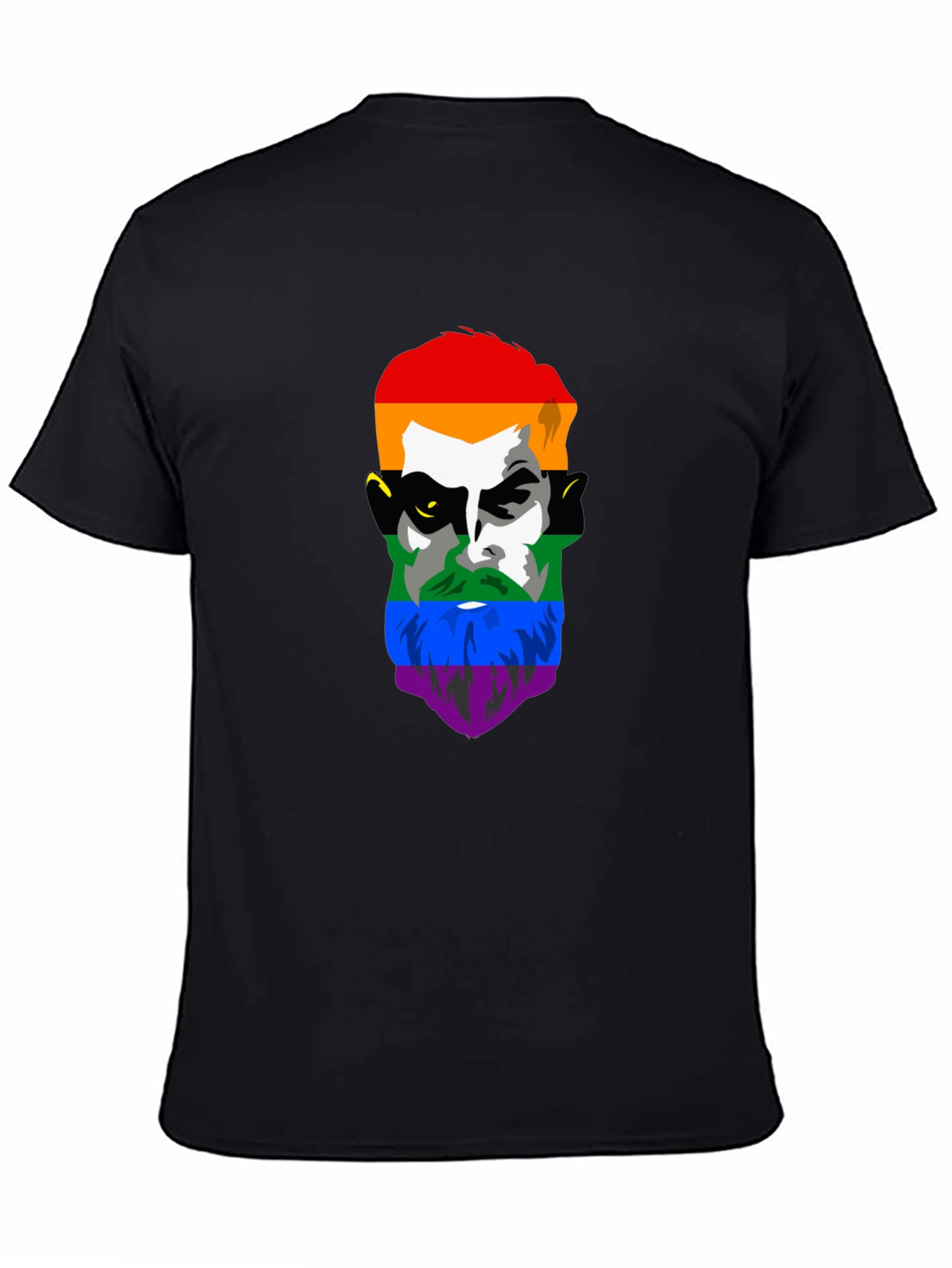 LGBT Pride Face Graphic Tee