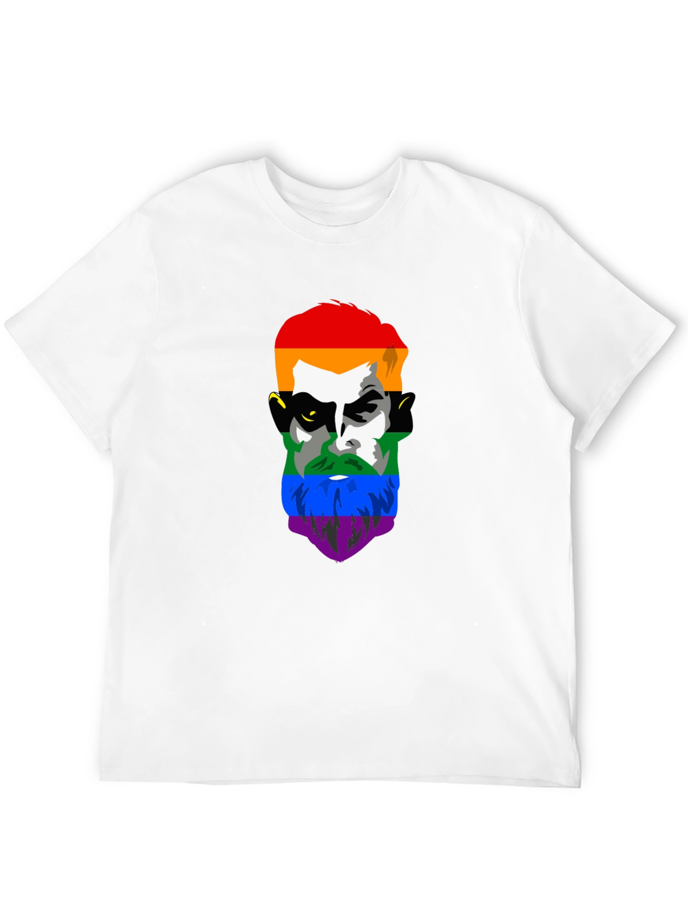 LGBT Pride Face Graphic Tee