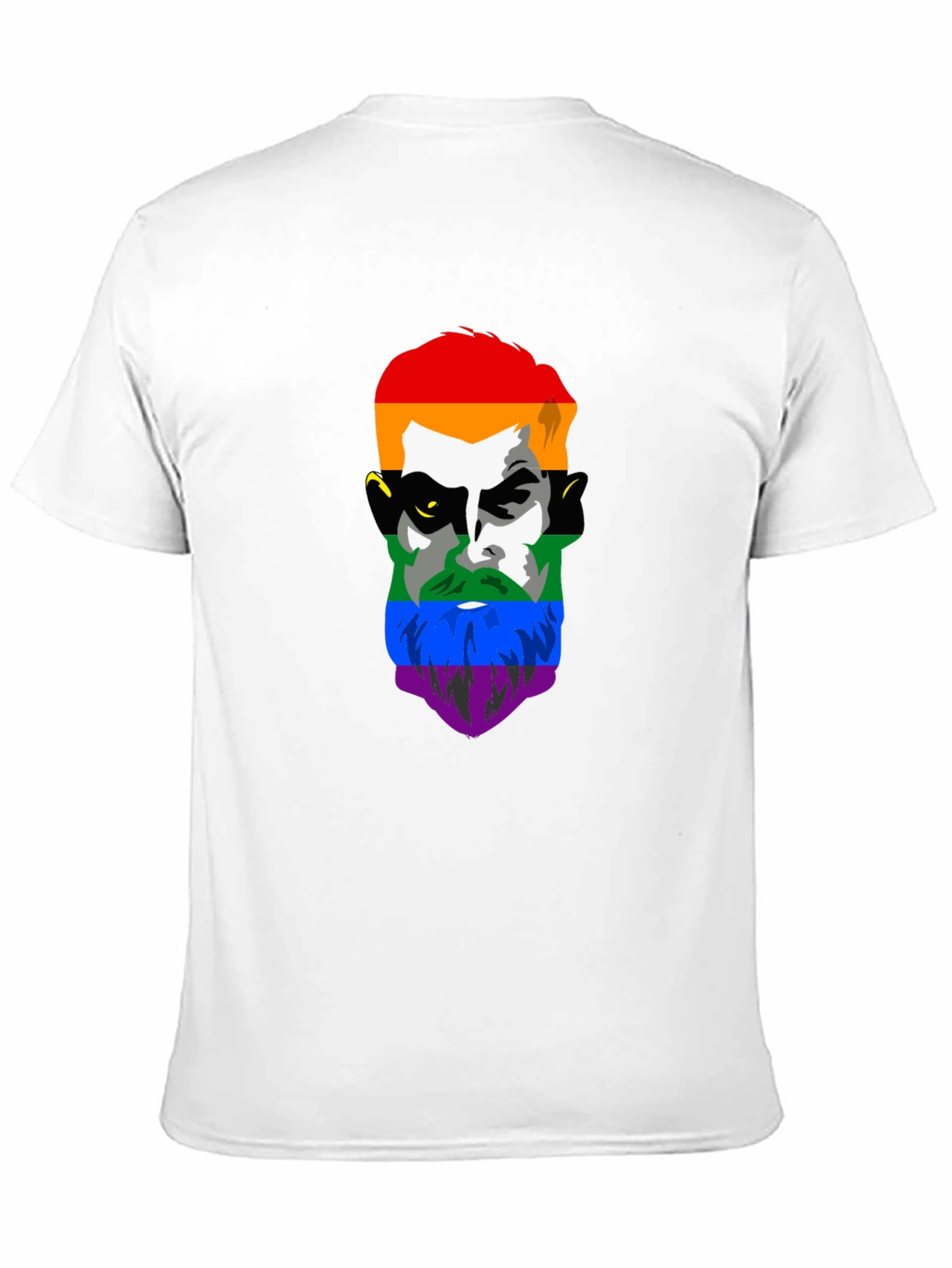 LGBT Pride Face Graphic Tee