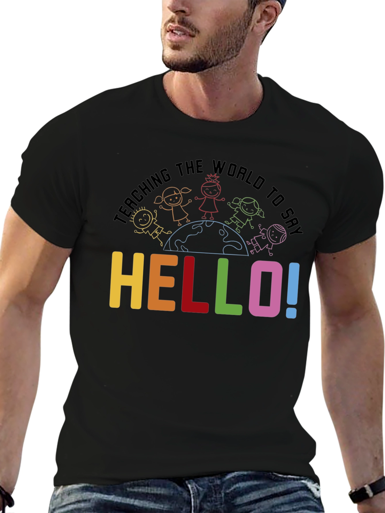 Teaching the World to Say Hello T-Shirt