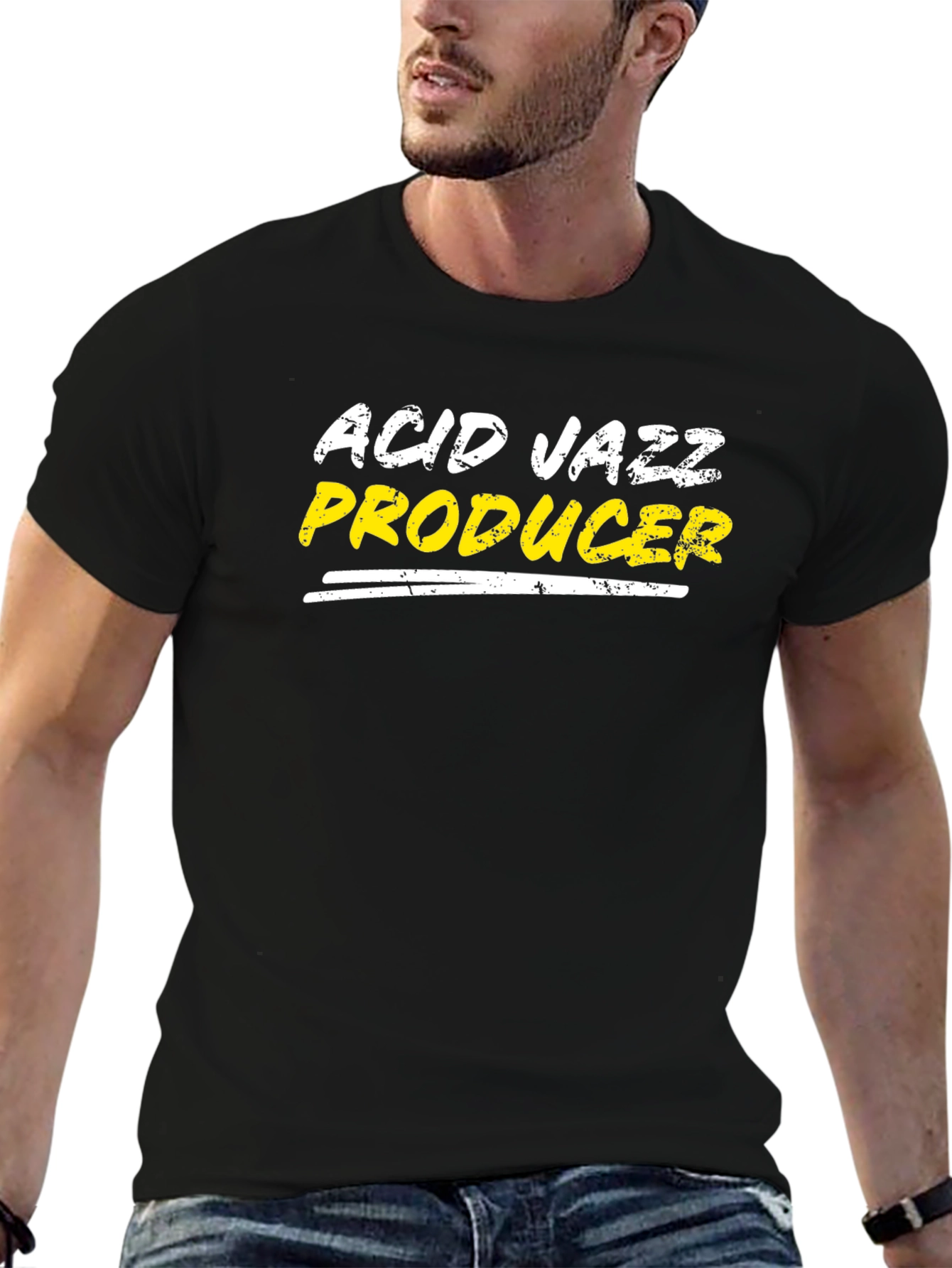 Acid Jazz Producer T-Shirt - Black