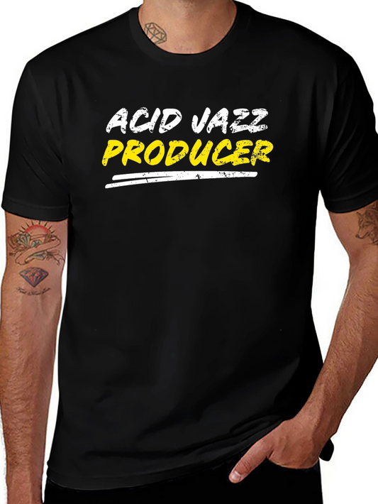 Acid Jazz Producer T-Shirt - Black