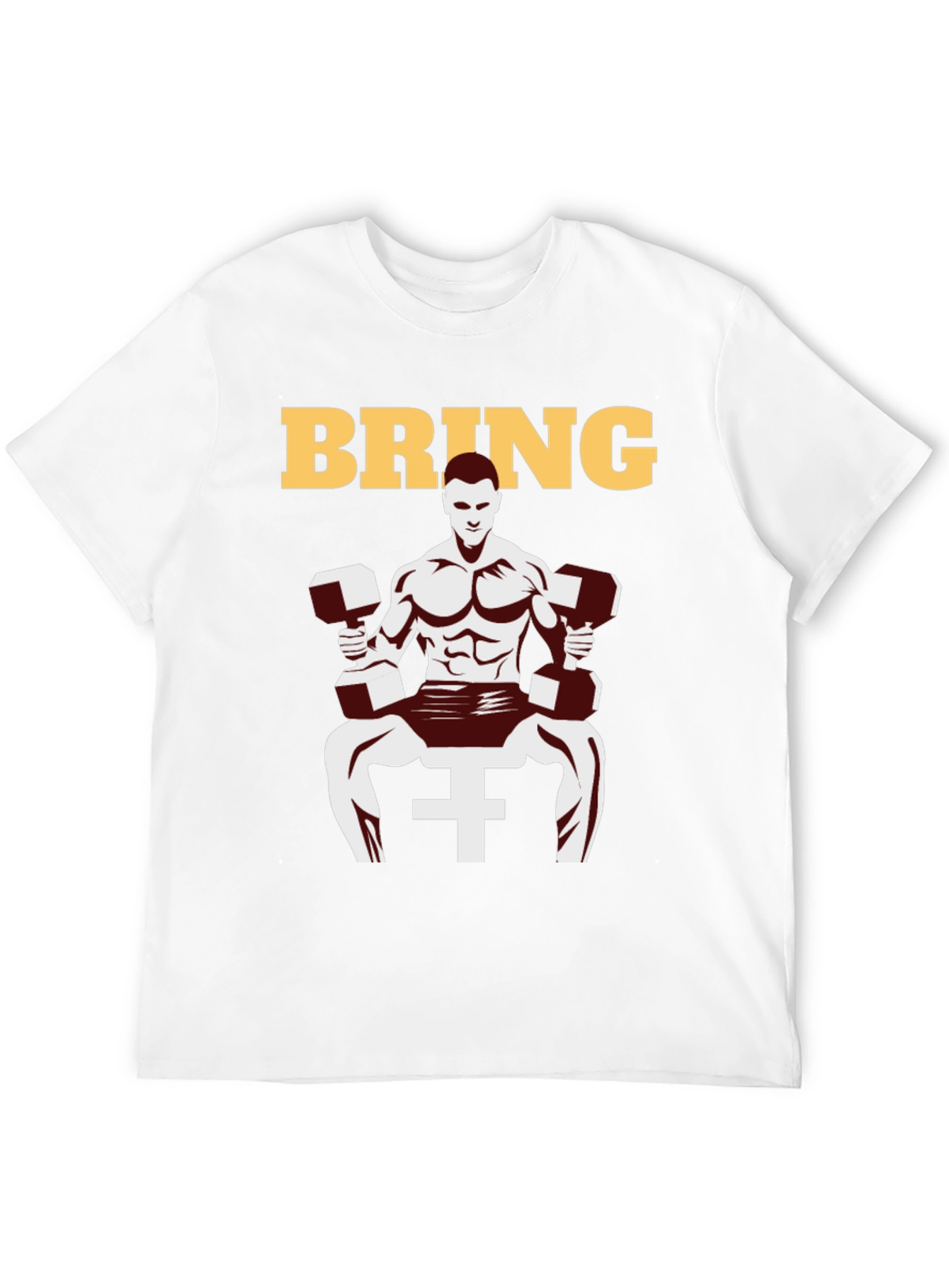 Bring It! Gym Workout Graphic T-Shirt