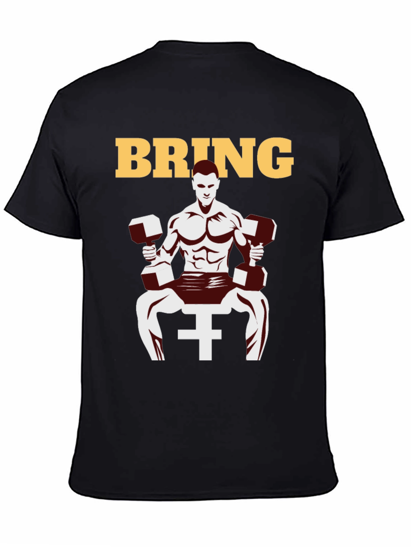 Bring It! Gym Workout Graphic T-Shirt