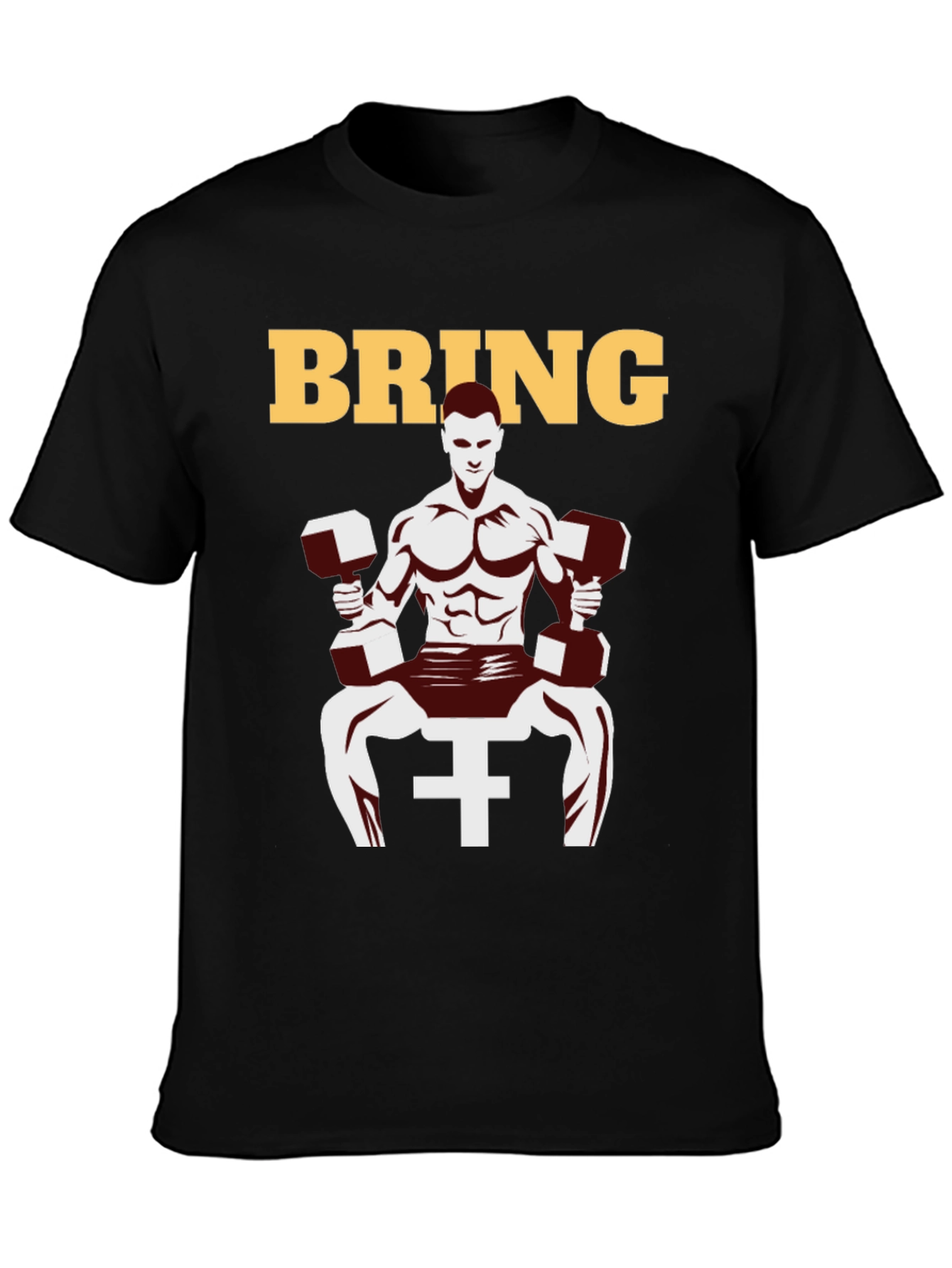 Bring It! Gym Workout Graphic T-Shirt