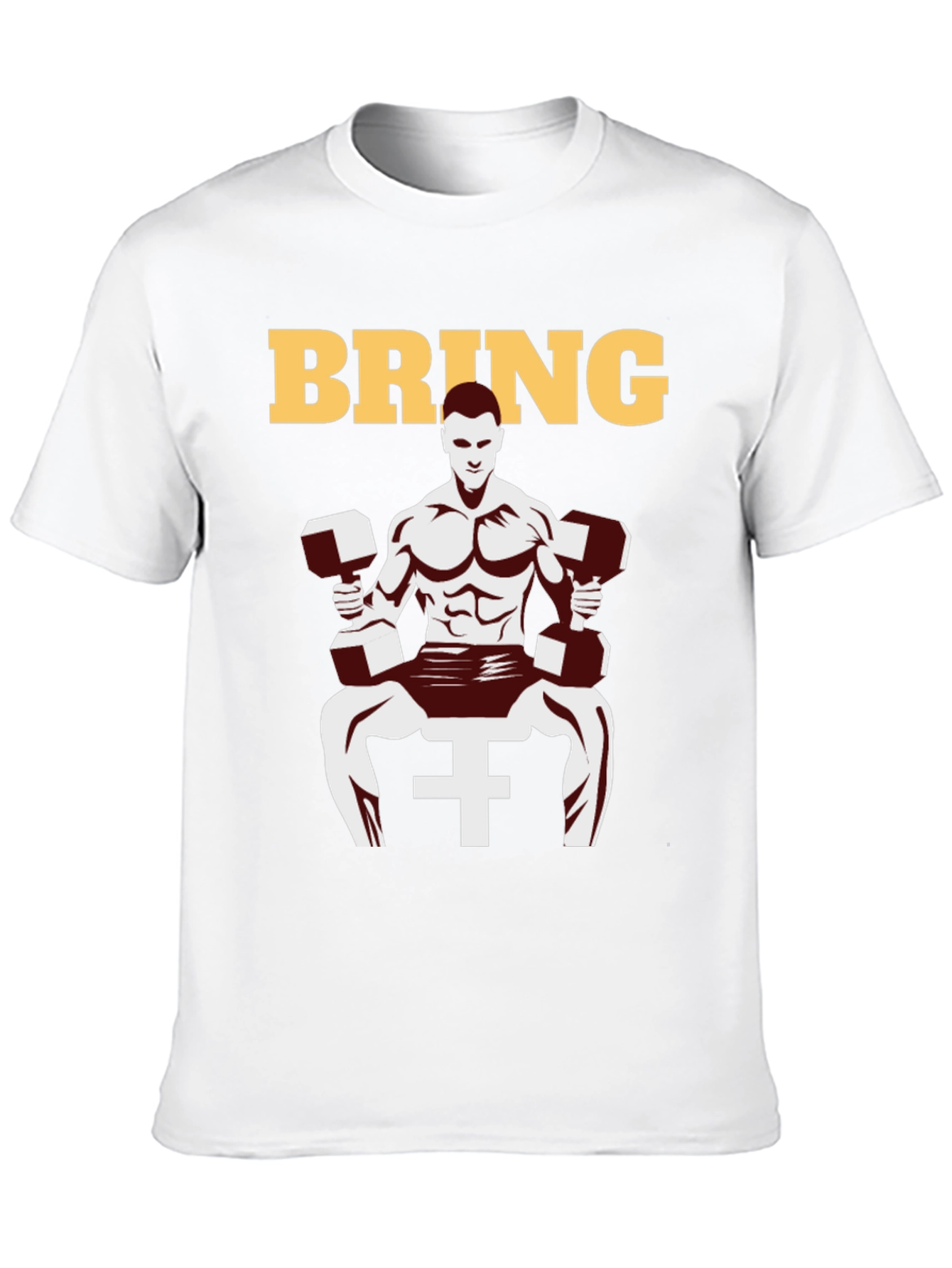 Bring It! Gym Workout Graphic T-Shirt