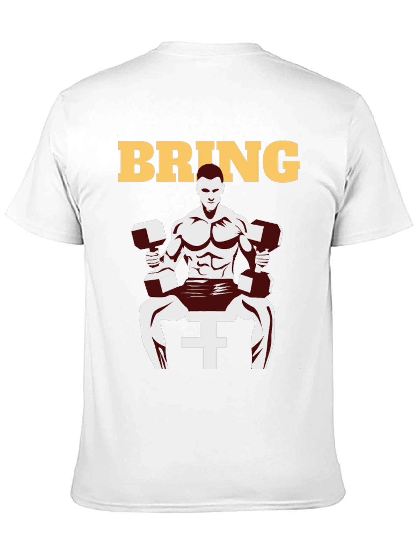 Bring It! Gym Workout Graphic T-Shirt