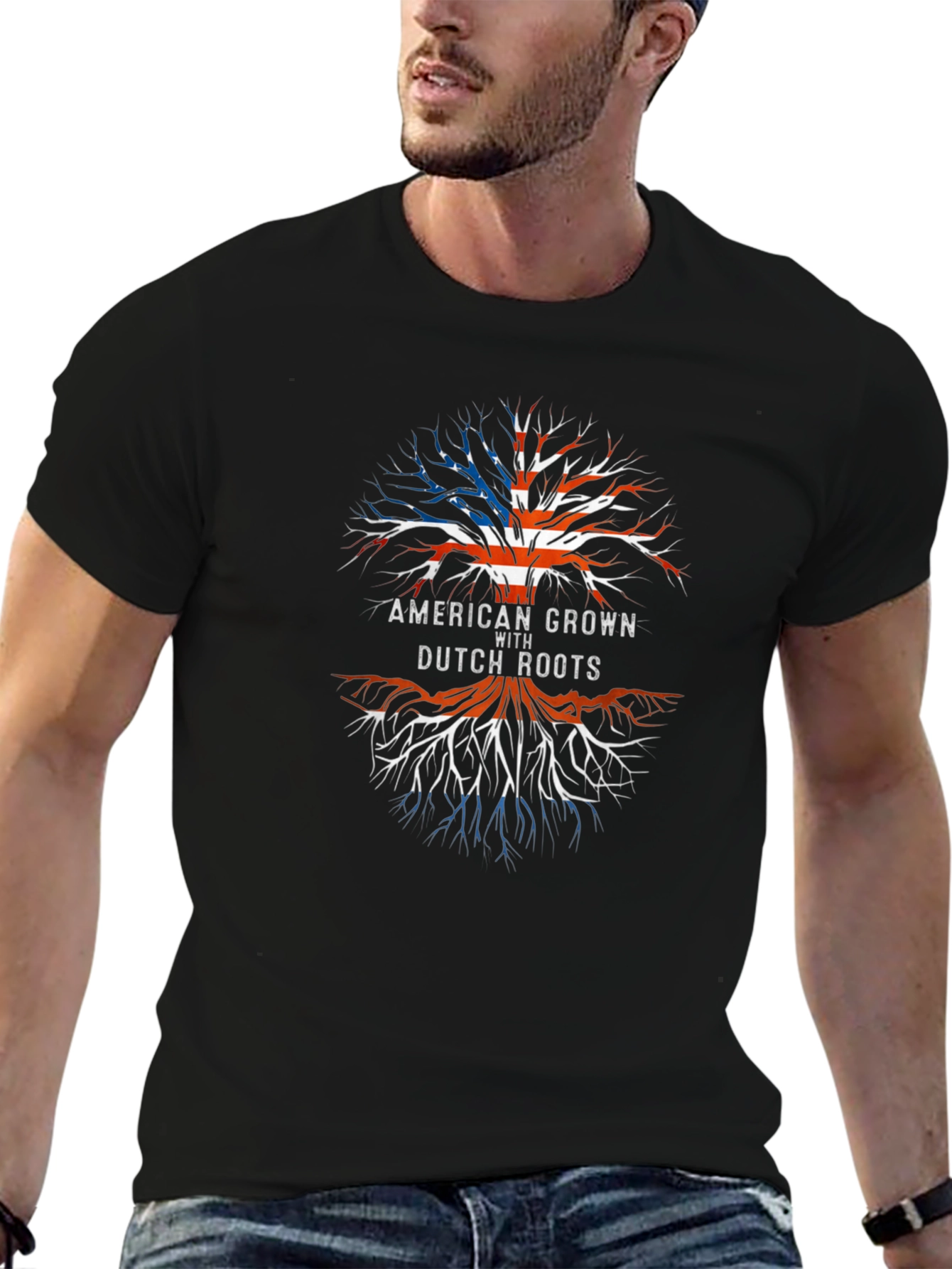 American Grown With Dutch Roots T-Shirt