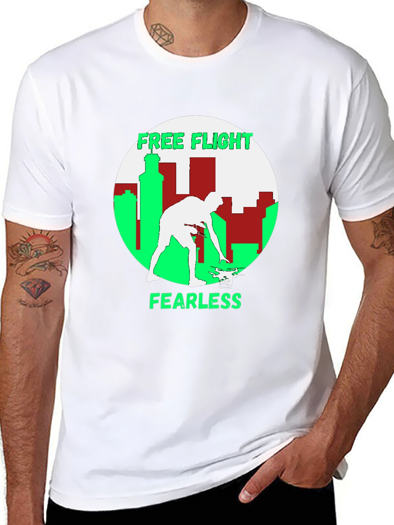 Free Flight Fearless Graphic T-Shirt