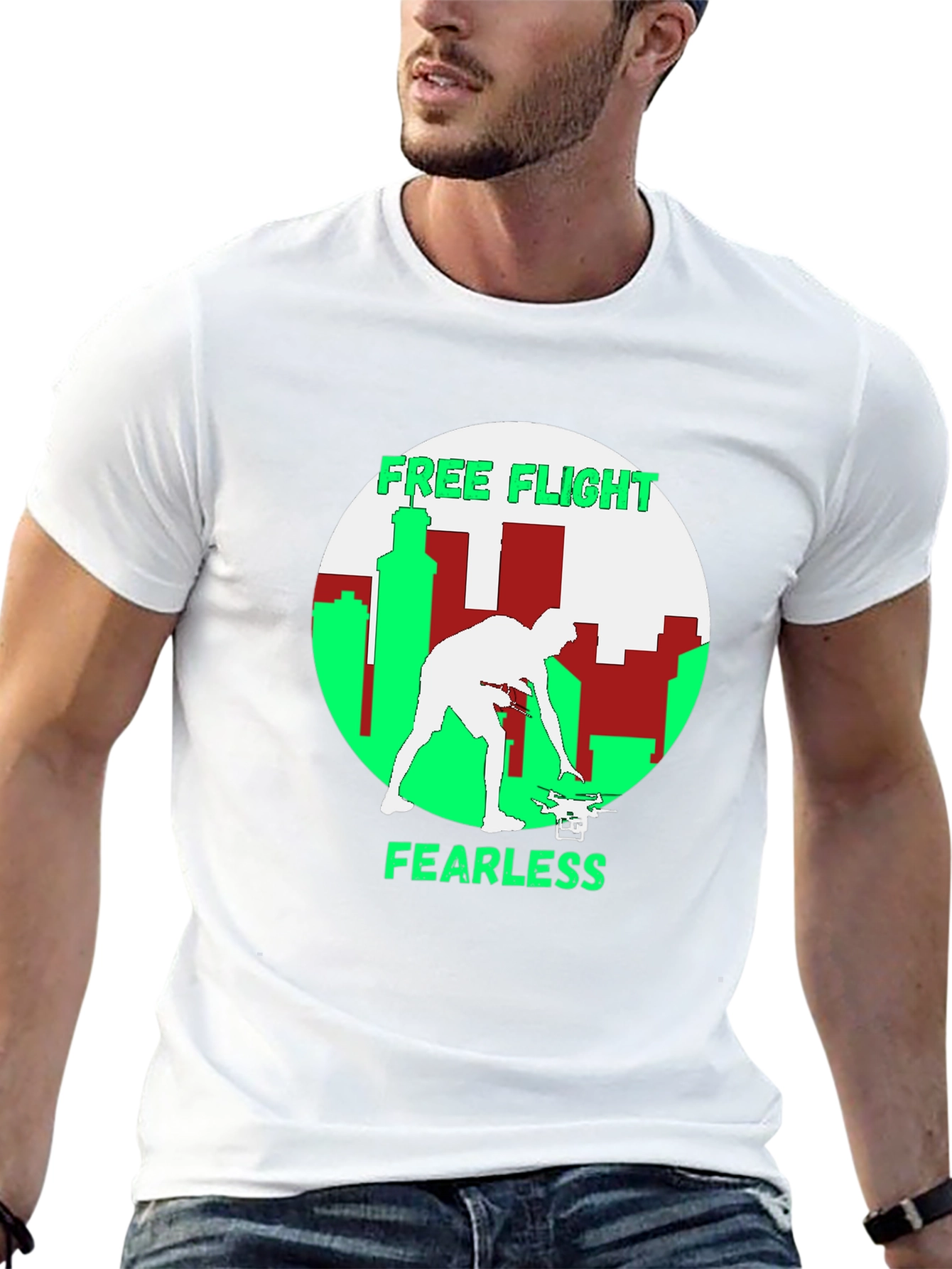 Free Flight Fearless Graphic T-Shirt
