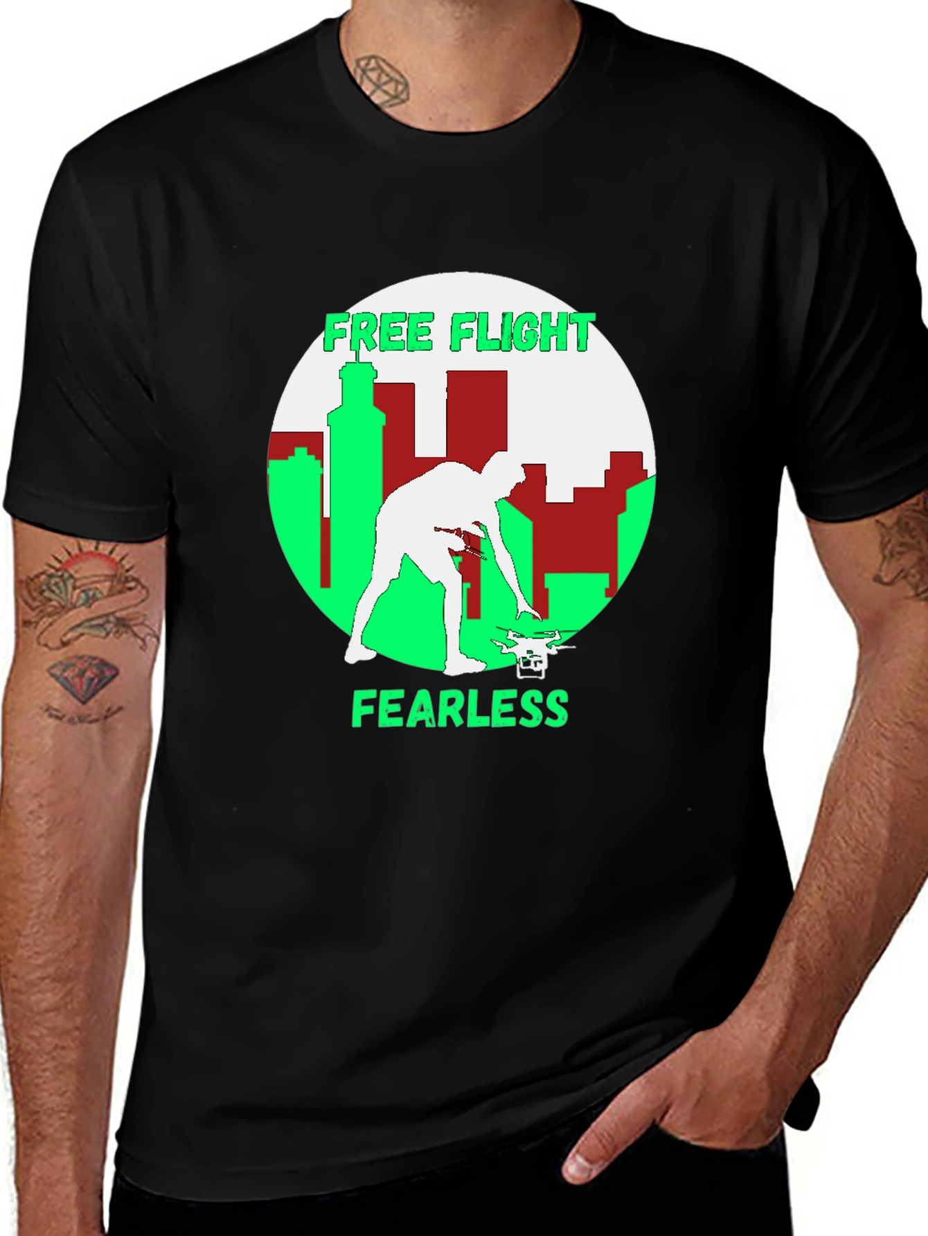 Free Flight Fearless Graphic T-Shirt