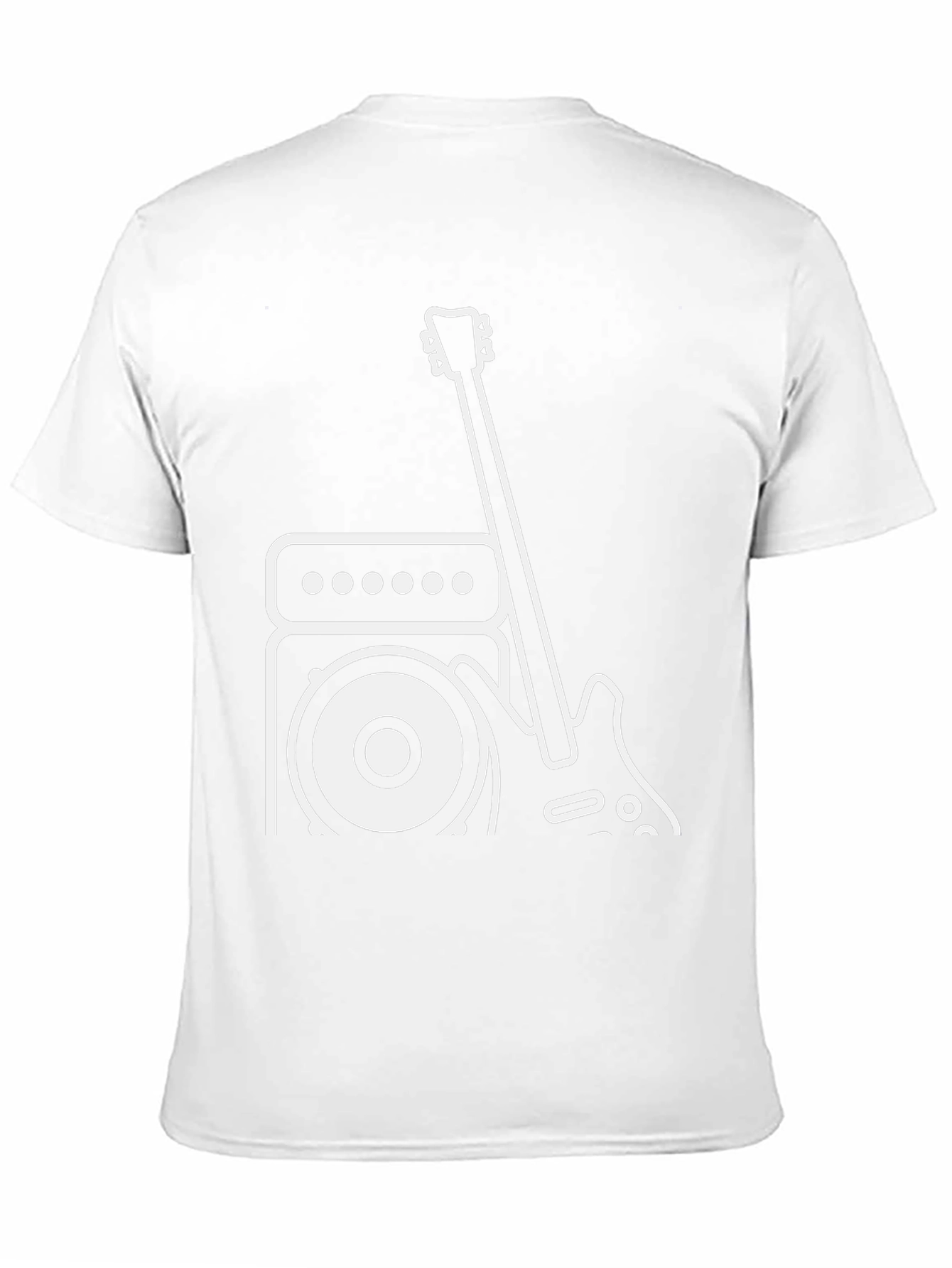 Rock Band Graphic Tee - Black Cotton T-Shirt
