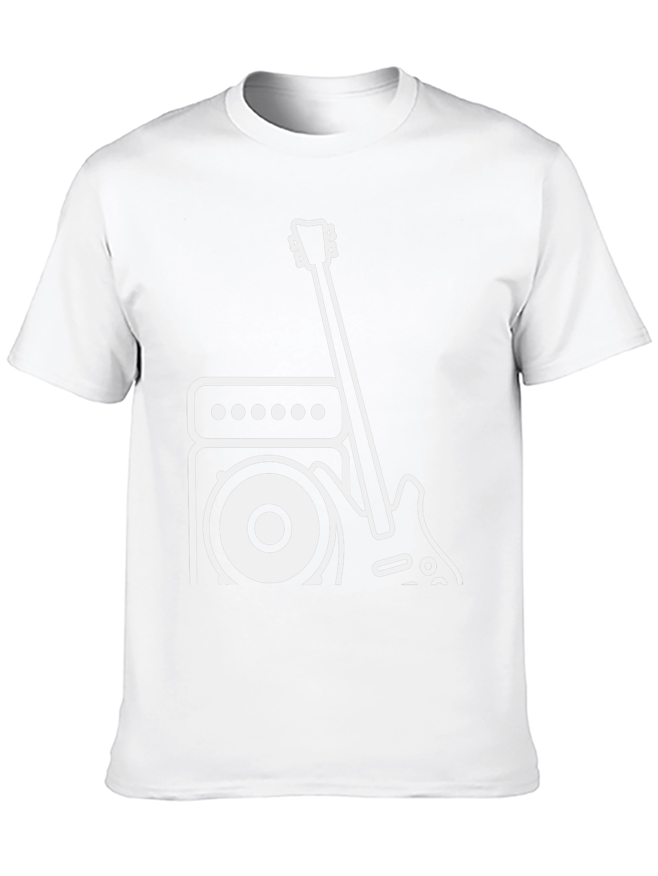 Rock Band Graphic Tee - Black Cotton T-Shirt