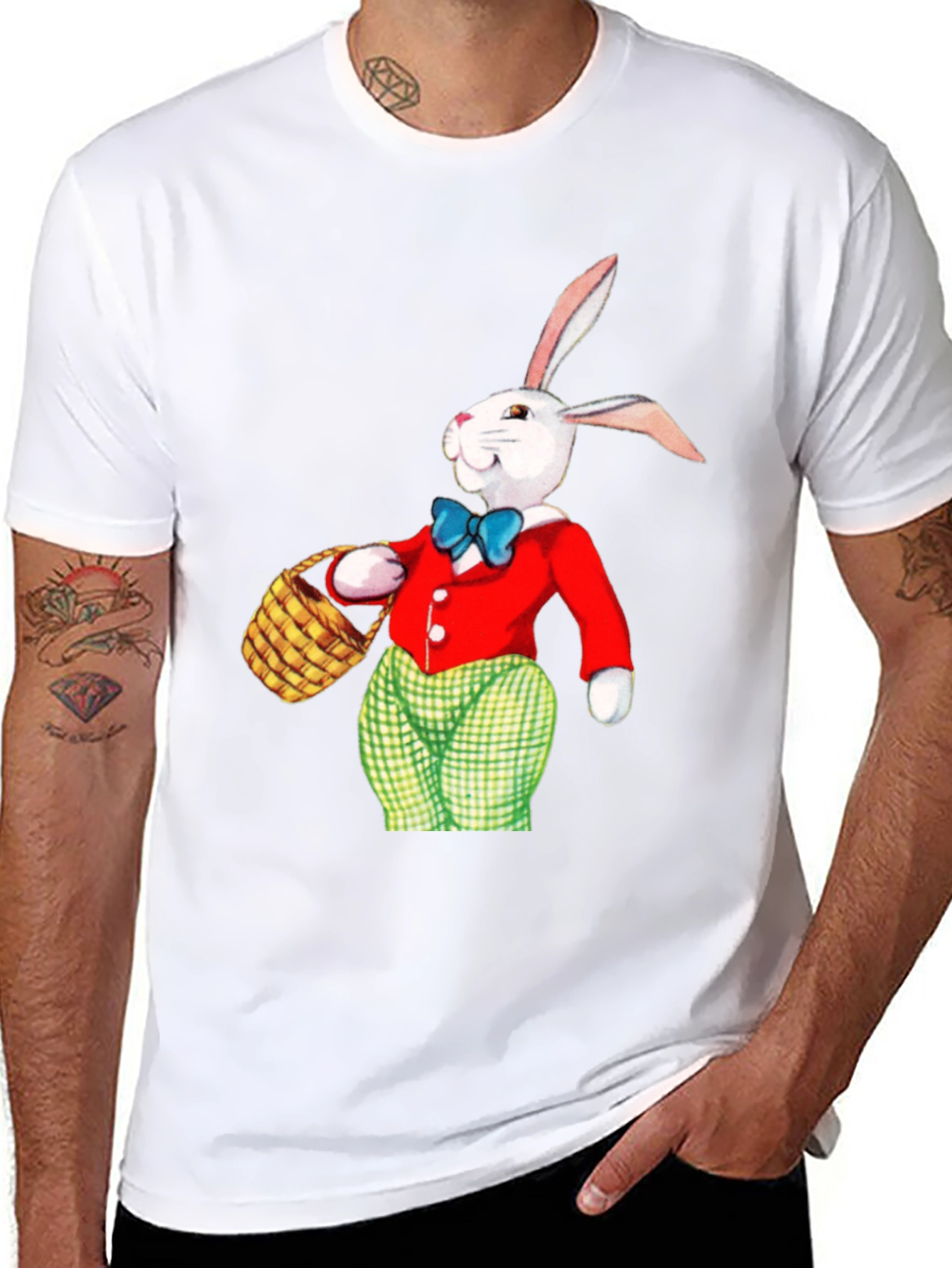 Easter Bunny T-Shirt - Festive Rabbit Design