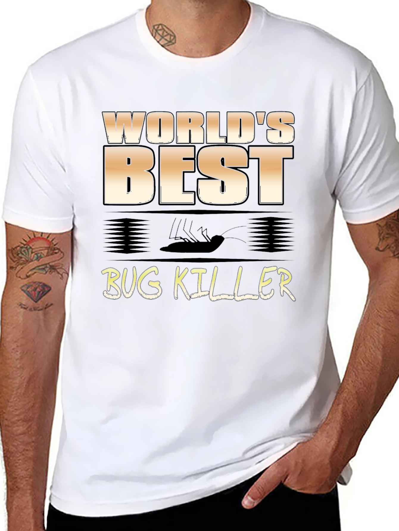 Worlds Best Bug Killer T-Shirt