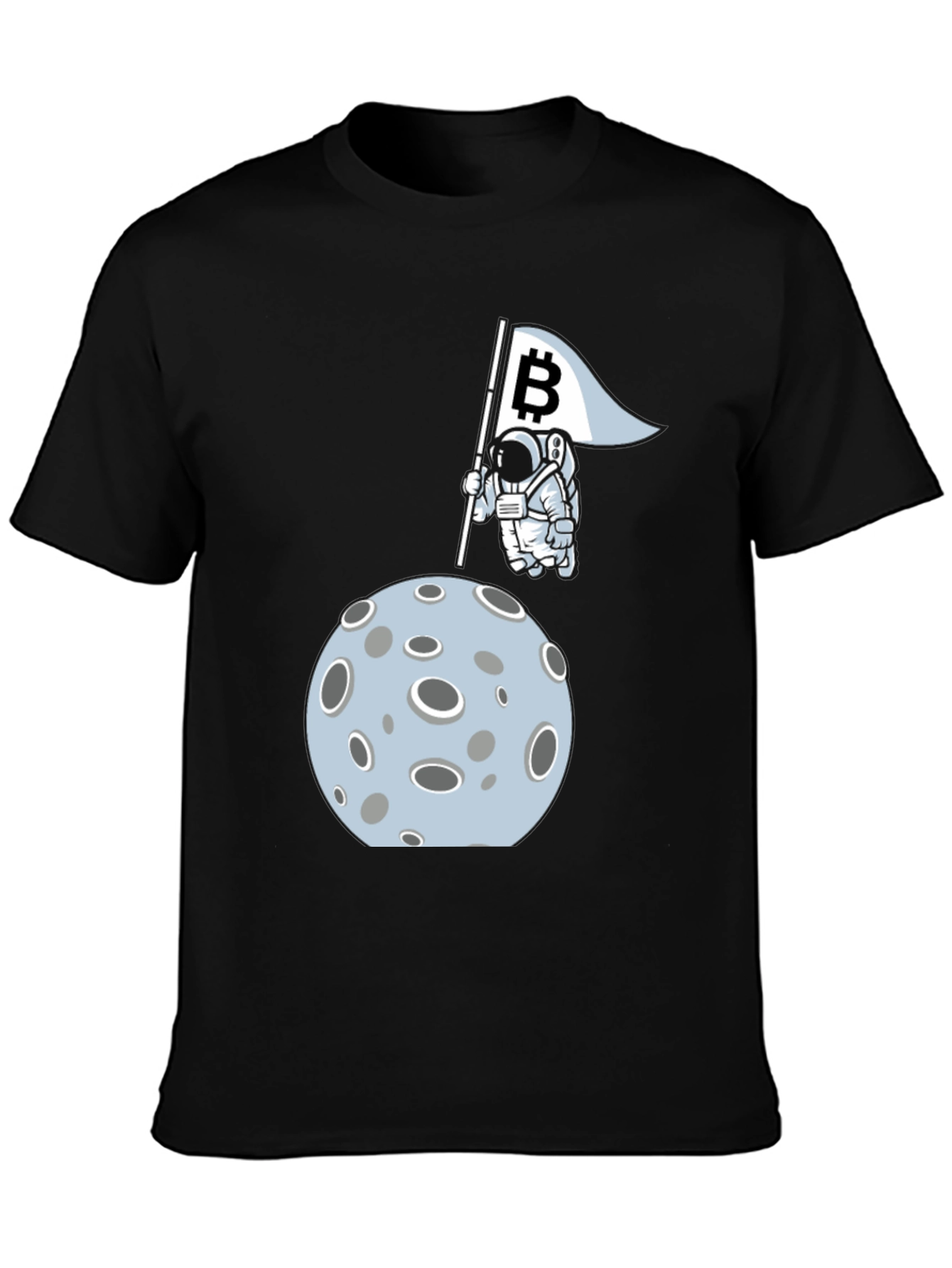 Bitcoin Astronaut T-Shirt - To the Moon!