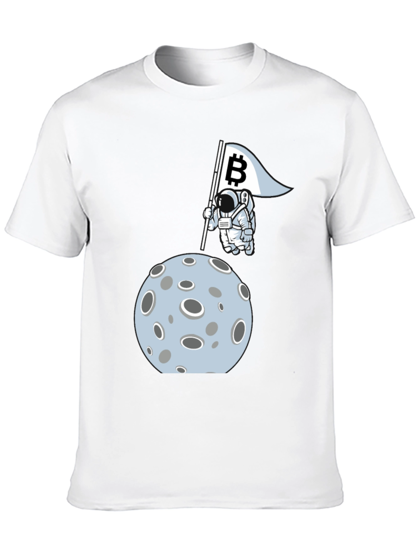 Bitcoin Astronaut T-Shirt - To the Moon!