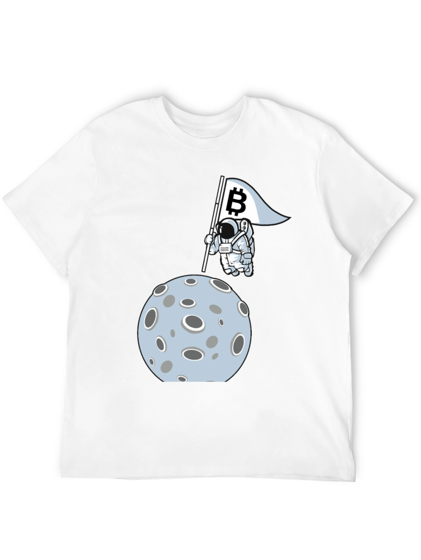Bitcoin Astronaut T-Shirt - To the Moon!