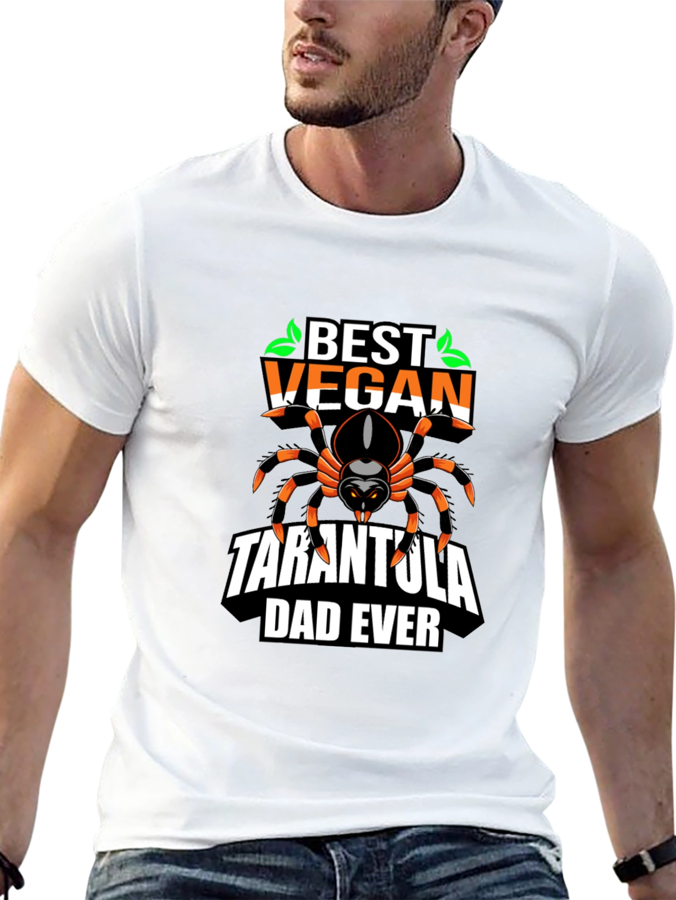 Vegan Tarantula Dad Ever T-Shirt