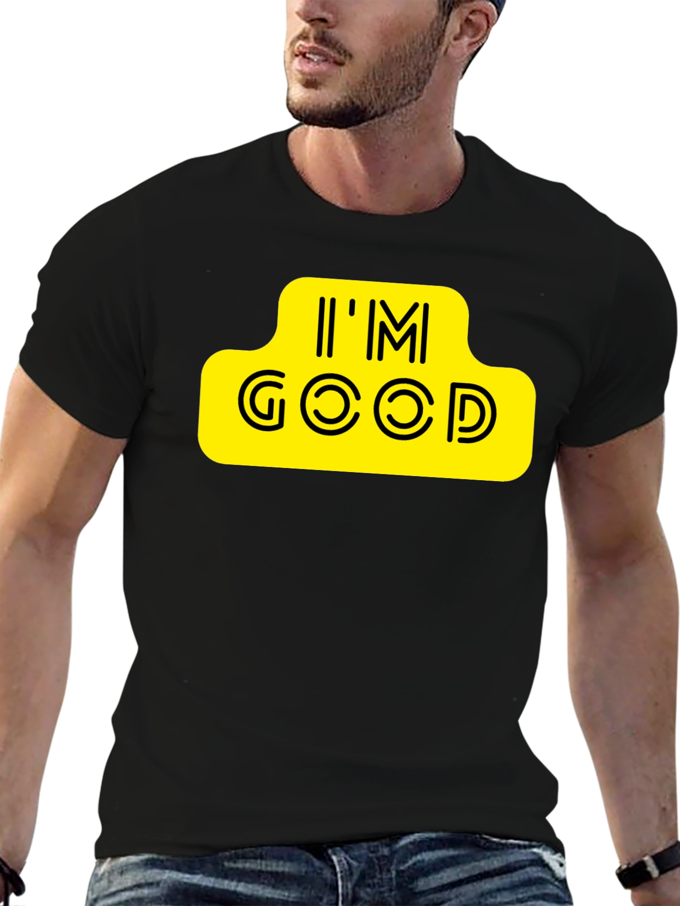 Im Good T-Shirt - Black Graphic Tee