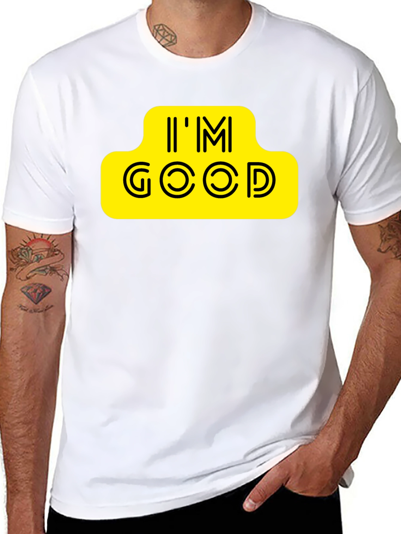 Im Good T-Shirt - Black Graphic Tee