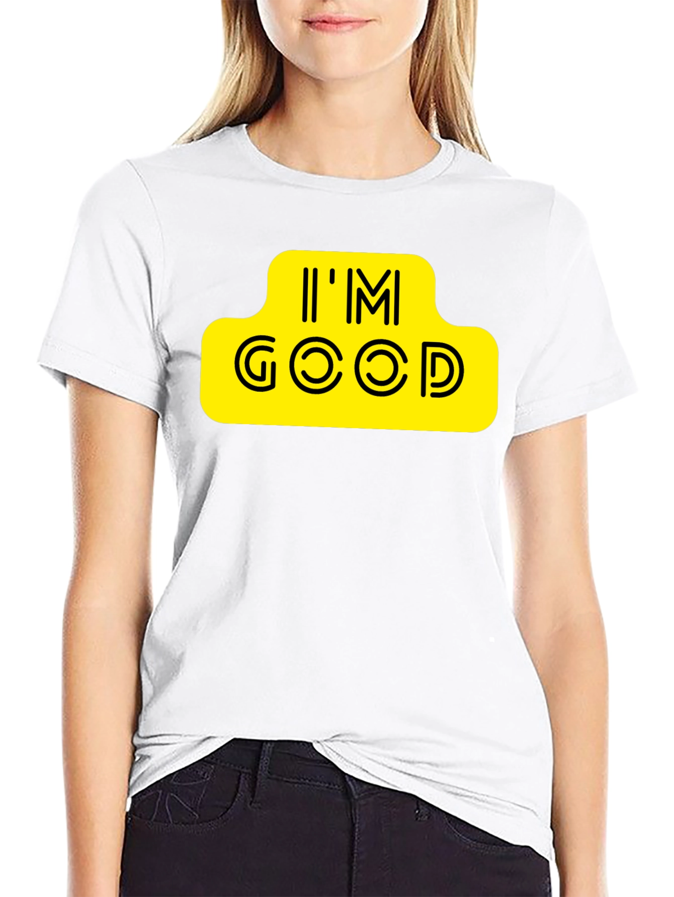 Im Good T-Shirt - Black Graphic Tee
