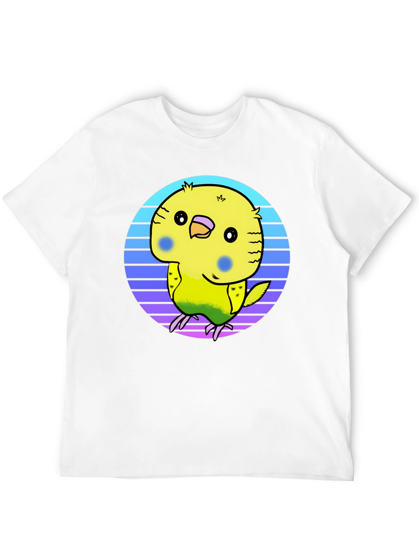 Cute Budgie T-Shirt - Black Graphic Tee
