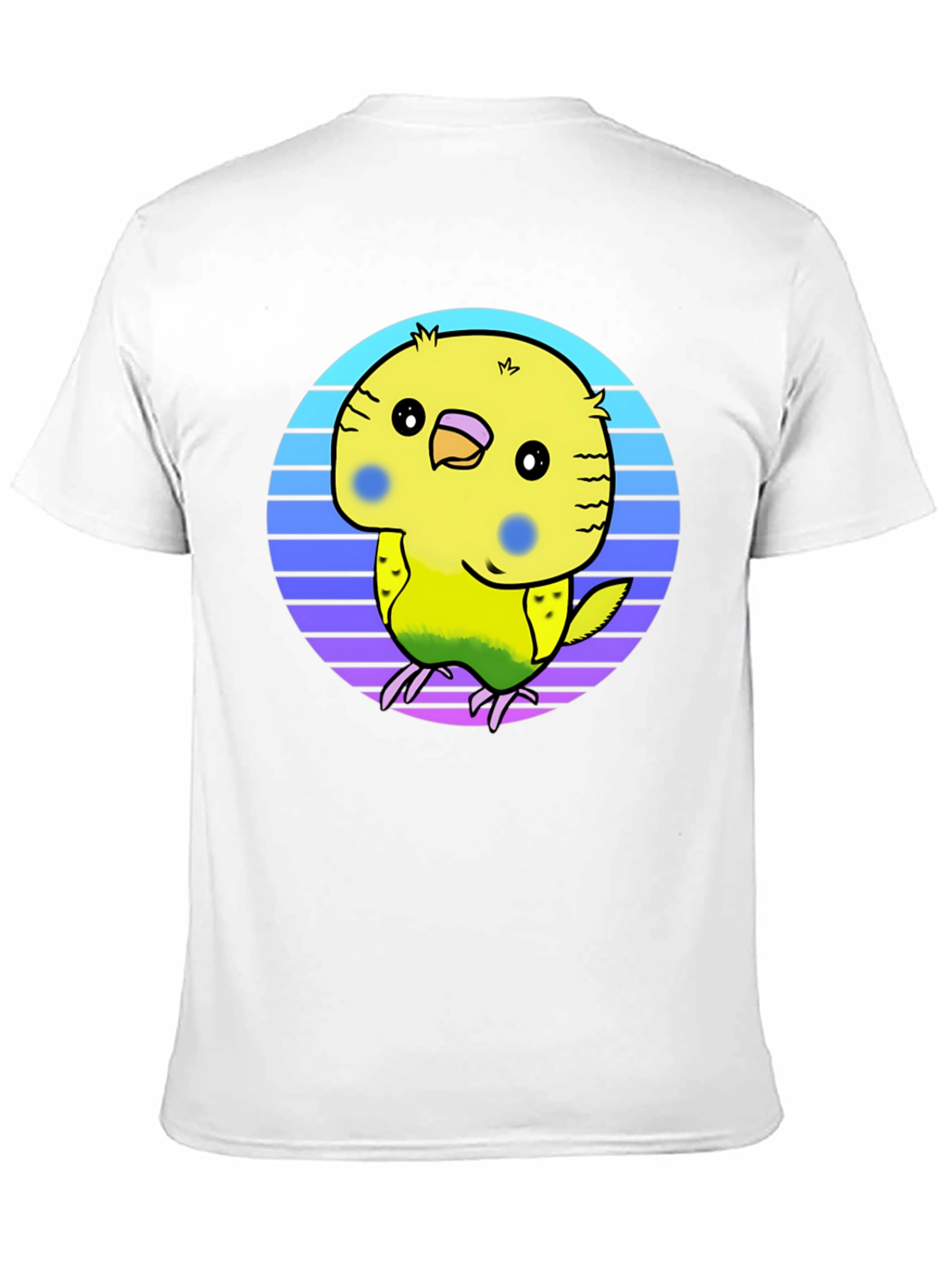 Cute Budgie T-Shirt - Black Graphic Tee