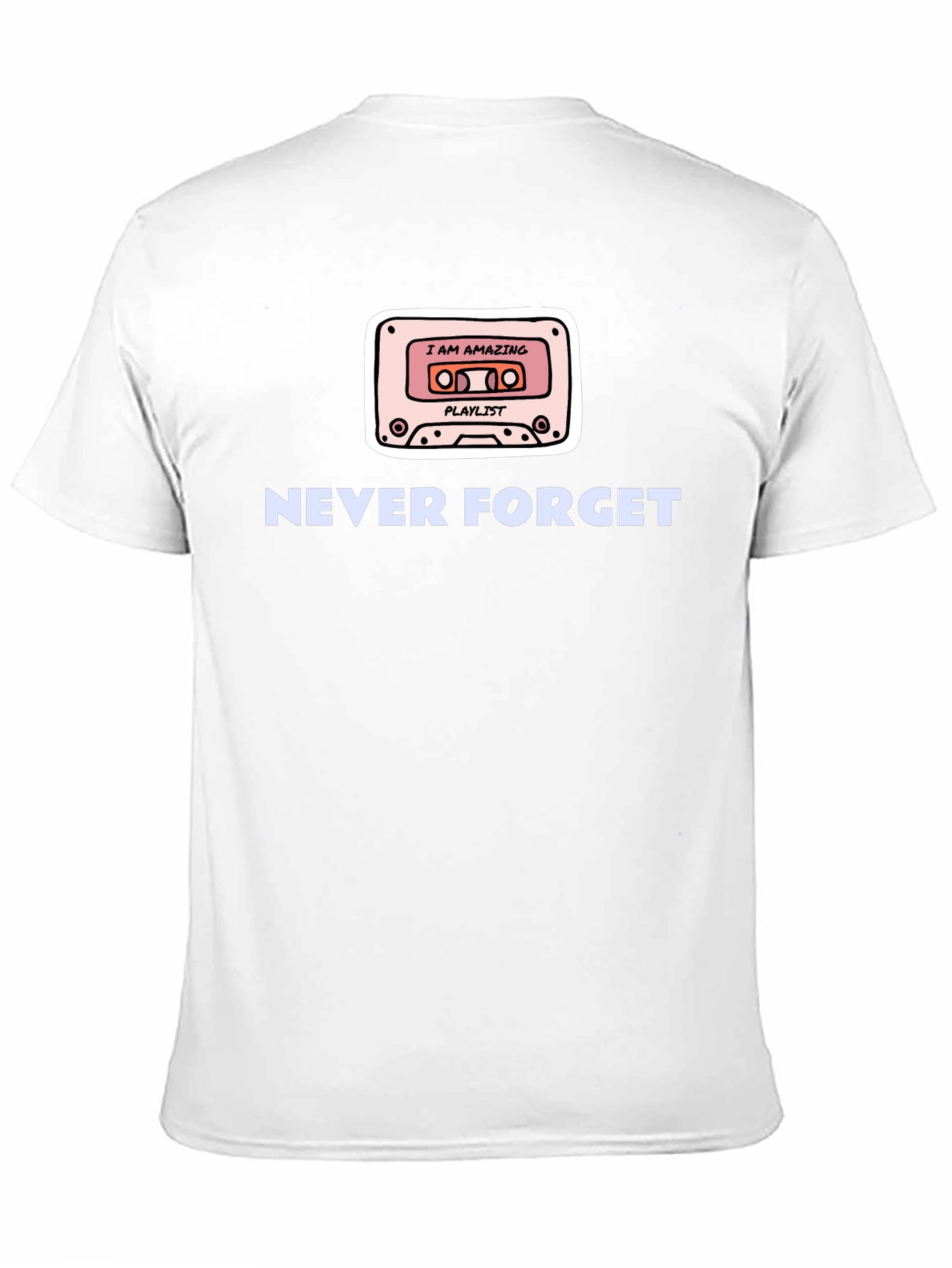 Retro Cassette Tape Never Forget T-Shirt