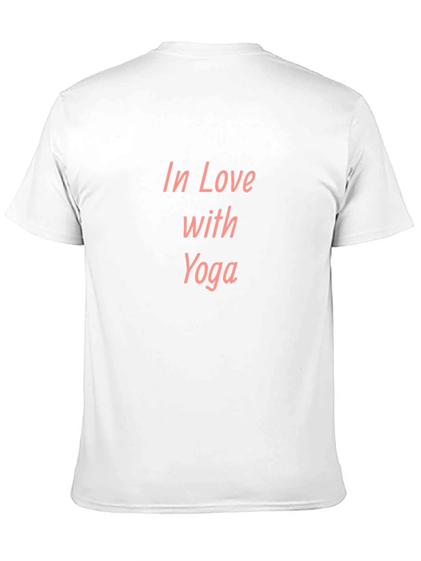 In Love With Yoga Black Tee Shirt