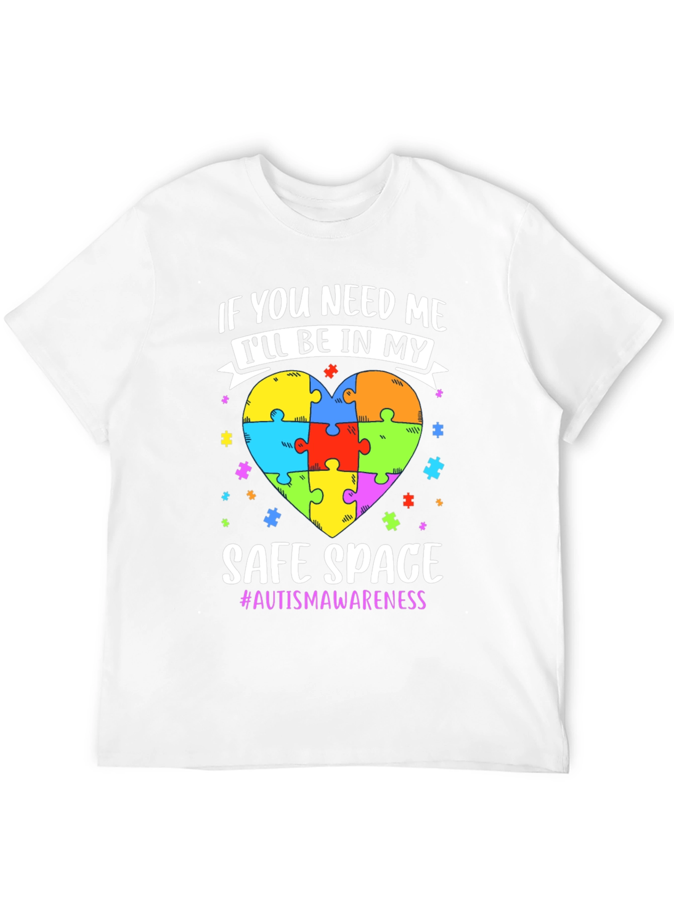 Autism Awareness Safe Space T-Shirt