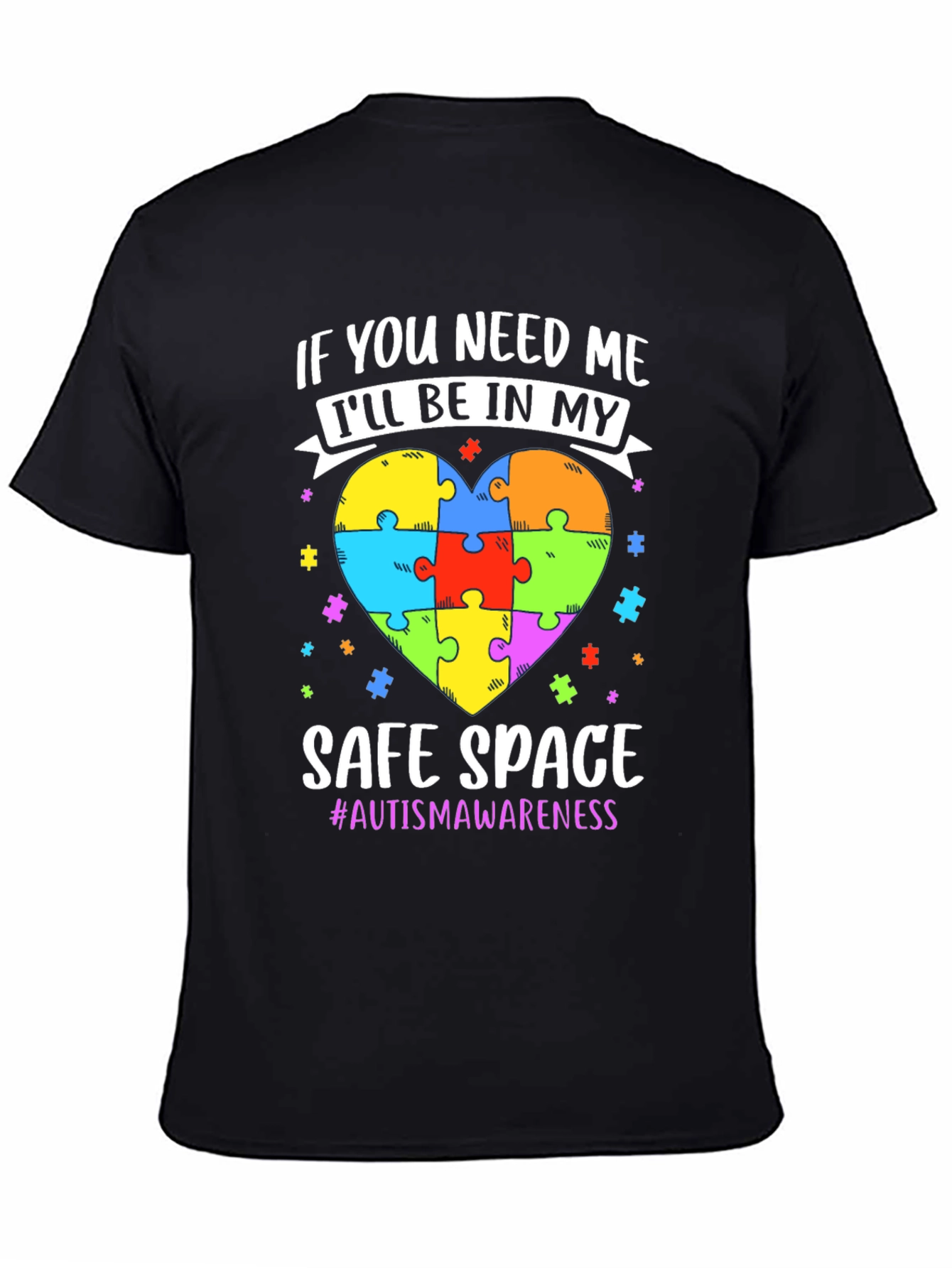 Autism Awareness Safe Space T-Shirt