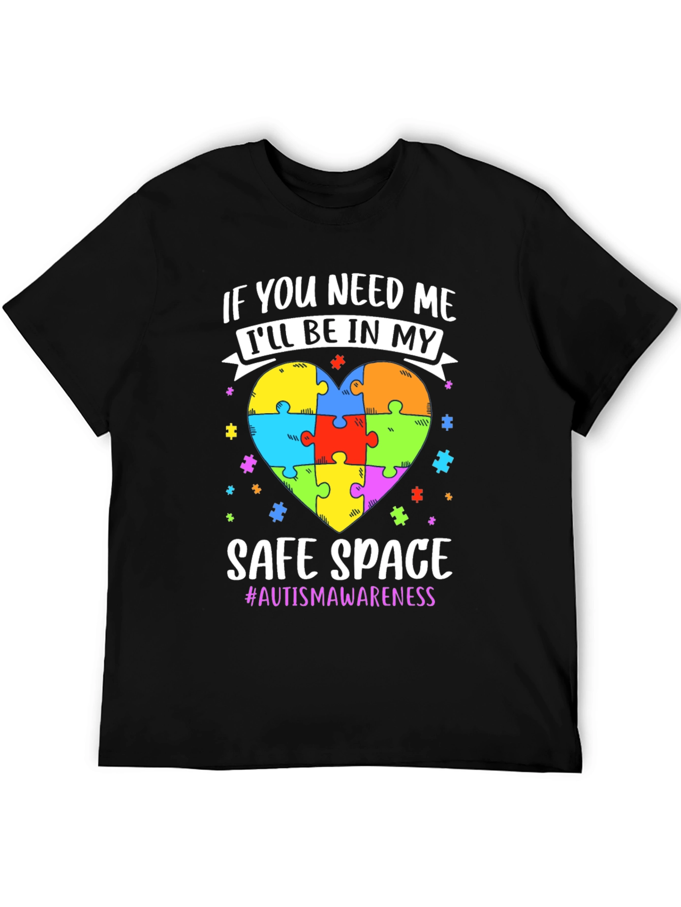 Autism Awareness Safe Space T-Shirt