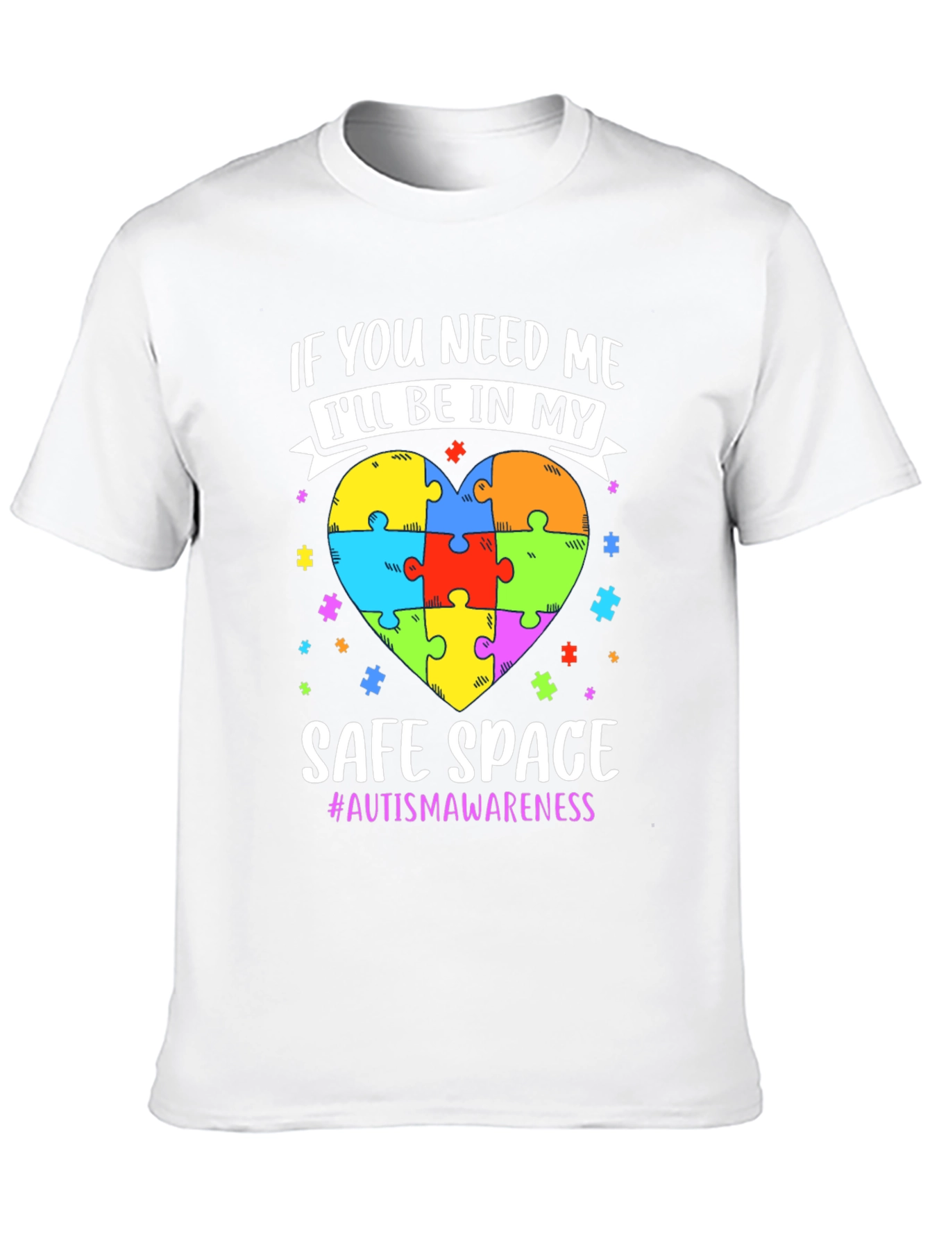Autism Awareness Safe Space T-Shirt
