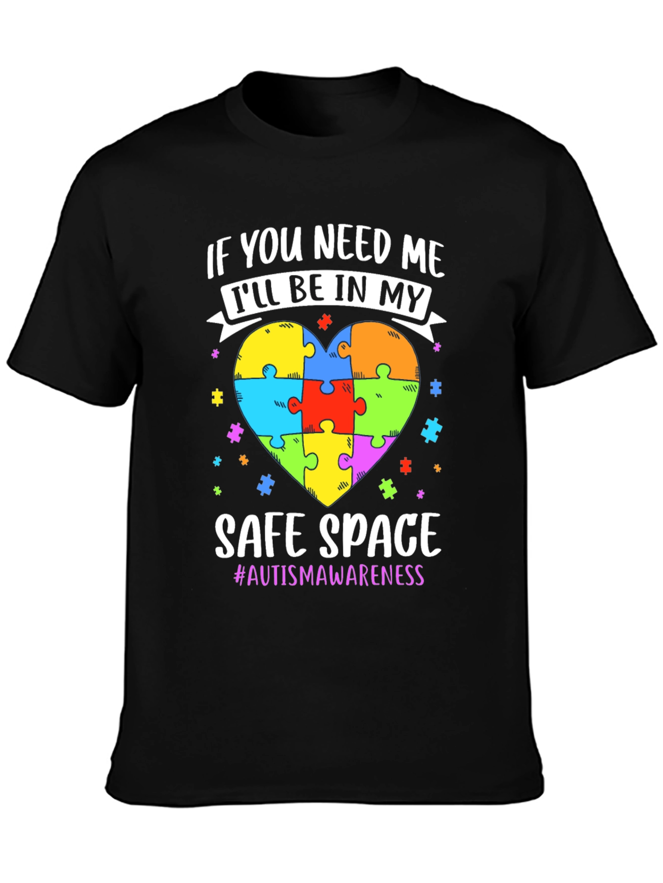 Autism Awareness Safe Space T-Shirt