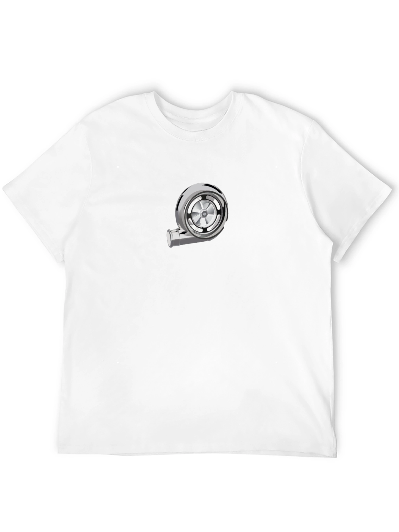 Turbo Graphic Tee - Black Cotton T-Shirt