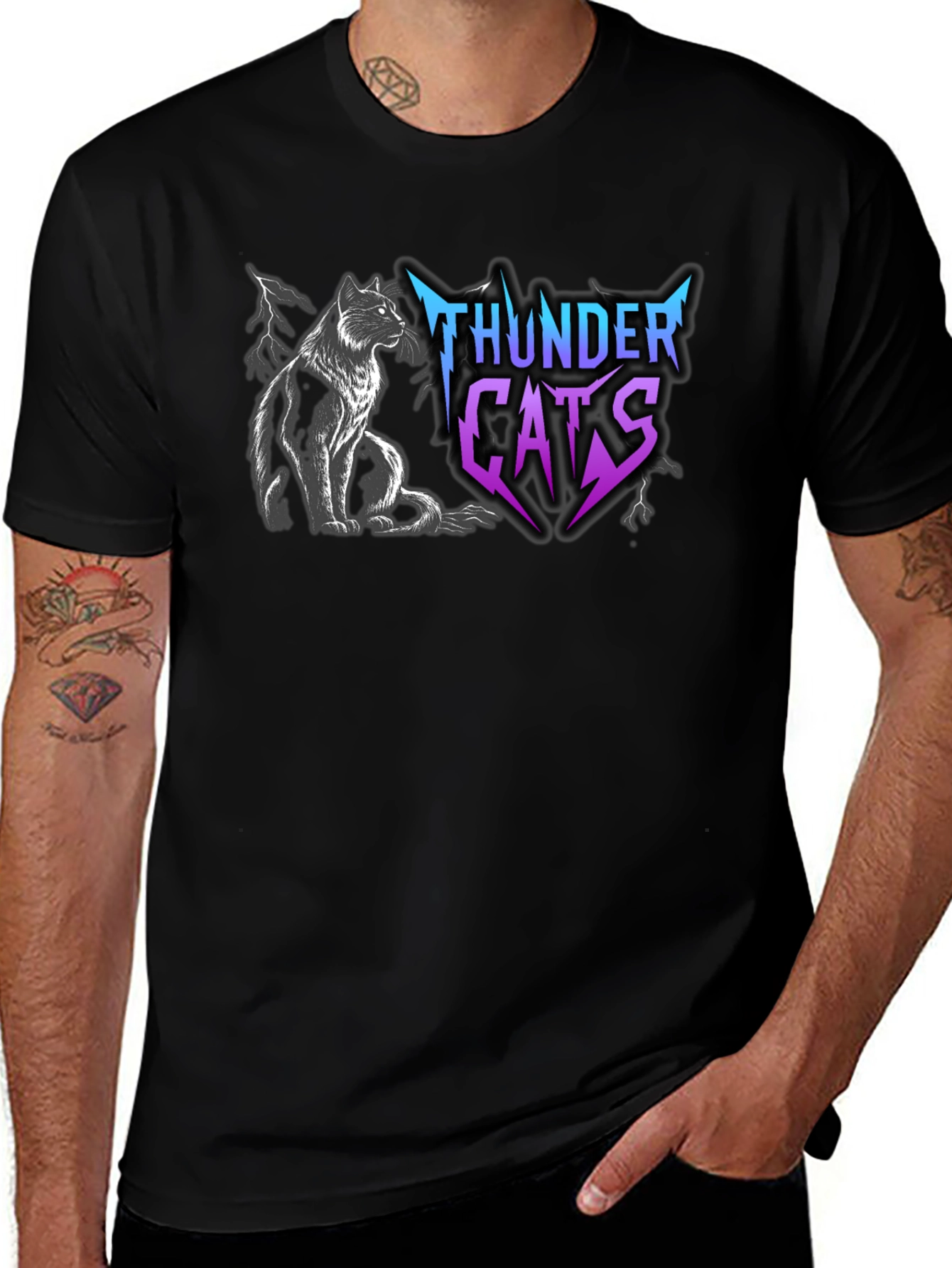 ThunderCats Graphic Tee - Cool Cat Design