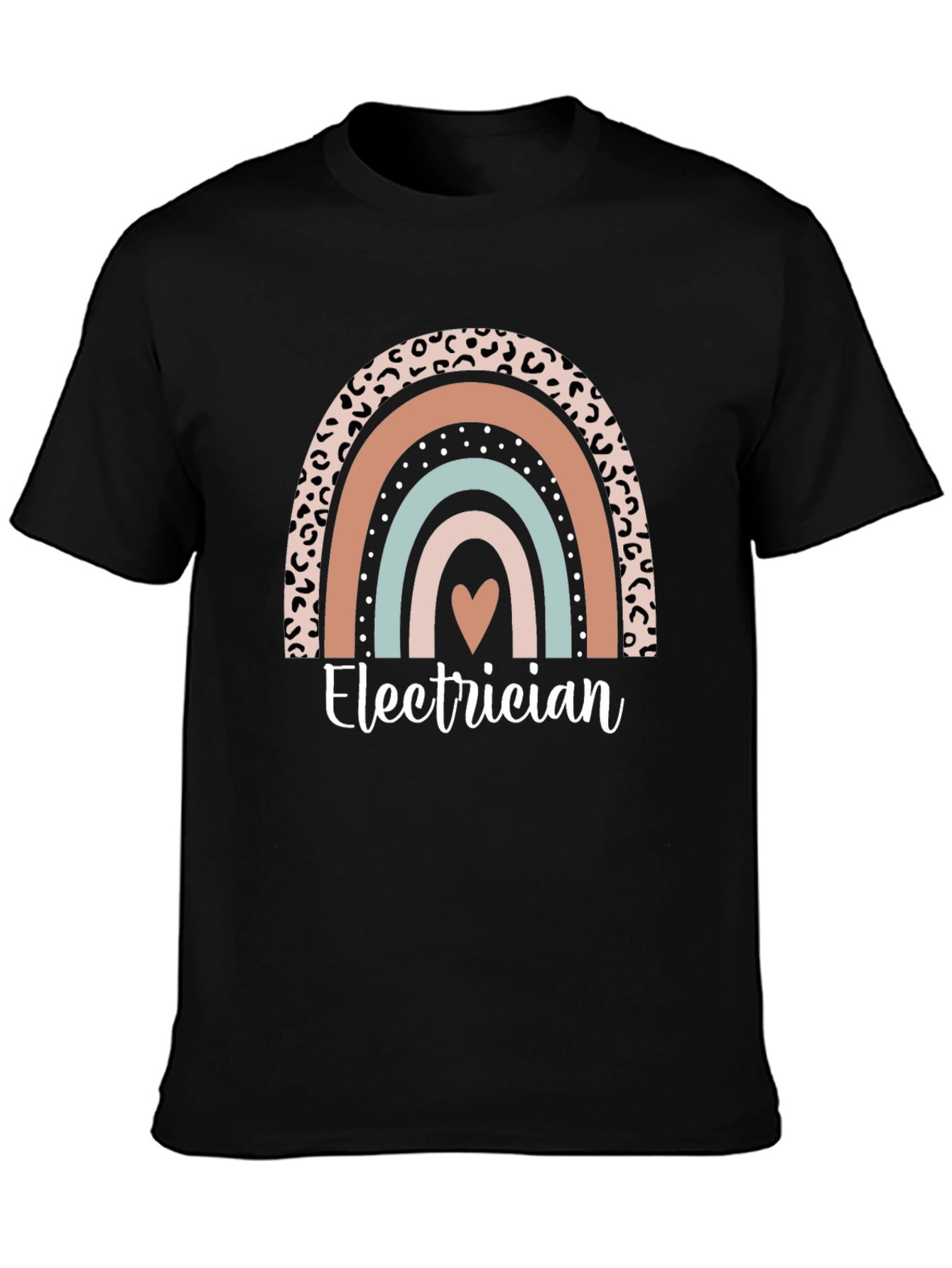 Electrician Rainbow Graphic Tee